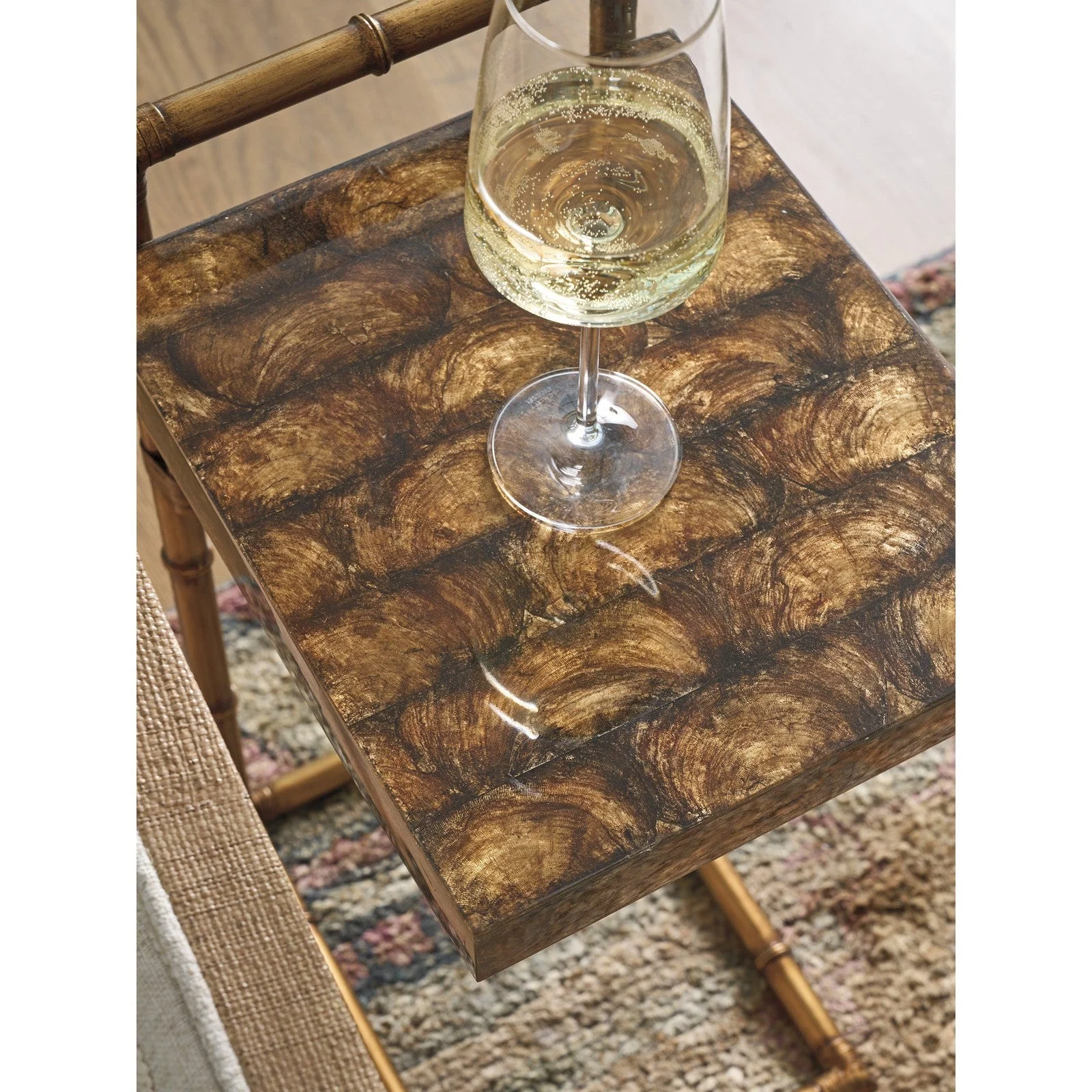 Tommy Bahama Home Key Biscayne Yellowfin Accent Table - Image 3