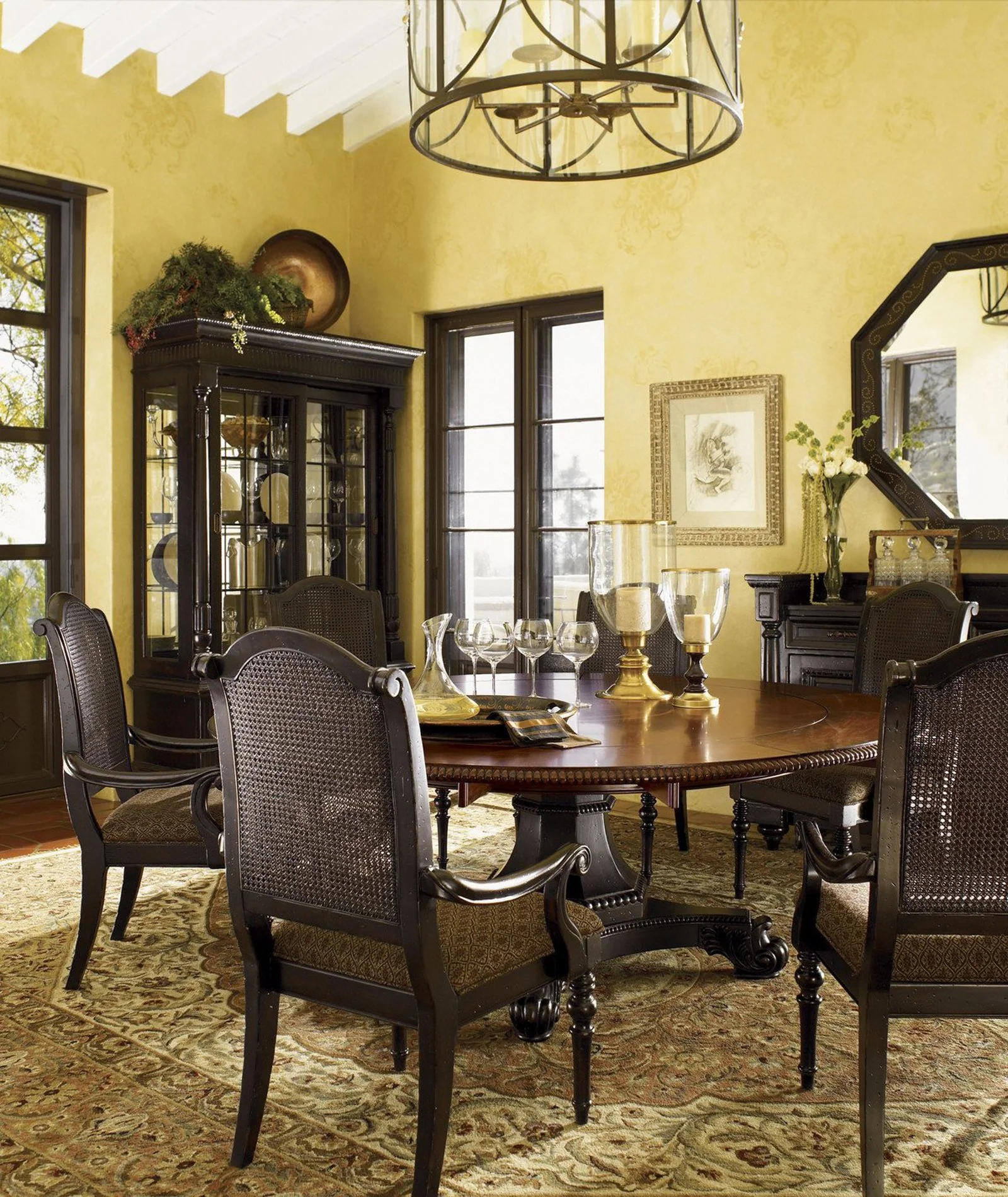 Tommy Bahama Home Kingstown Bonaire Round Dining Table - Image 3