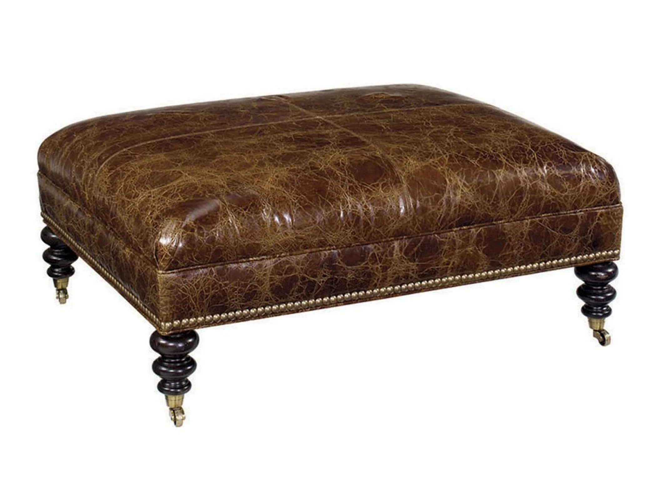 Tommy Bahama Home Kingstown Cooper Cocktail Ottoman - Image 4