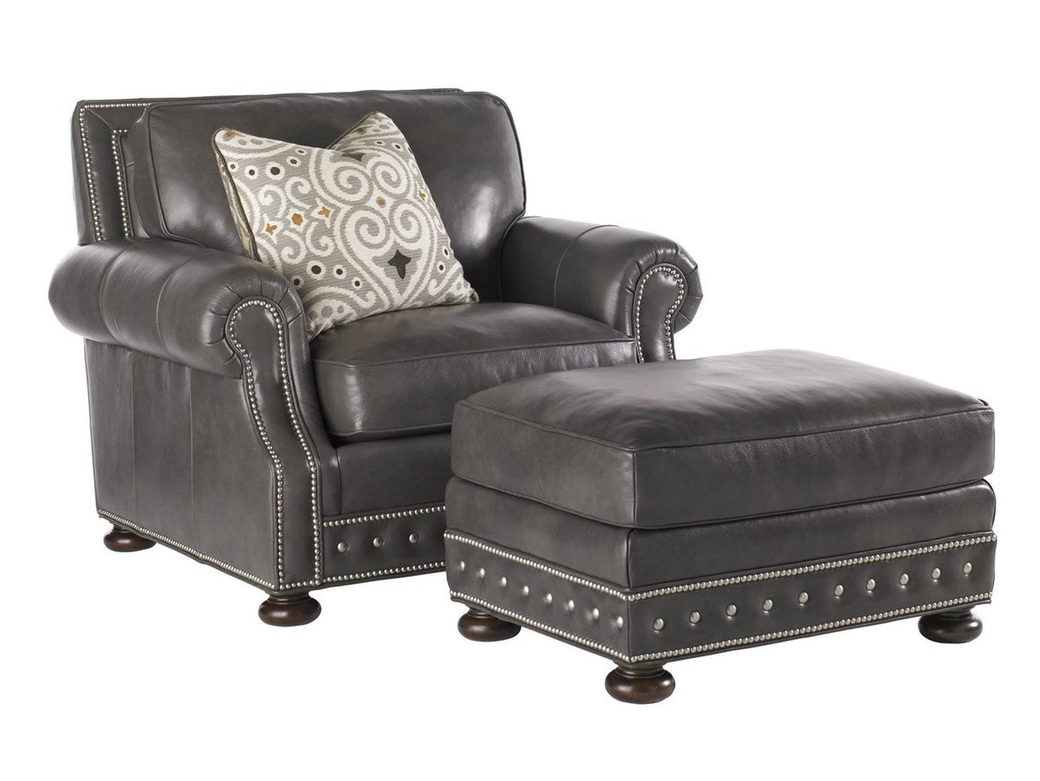 Tommy Bahama Home Kingstown Devon Ottoman - Image 4
