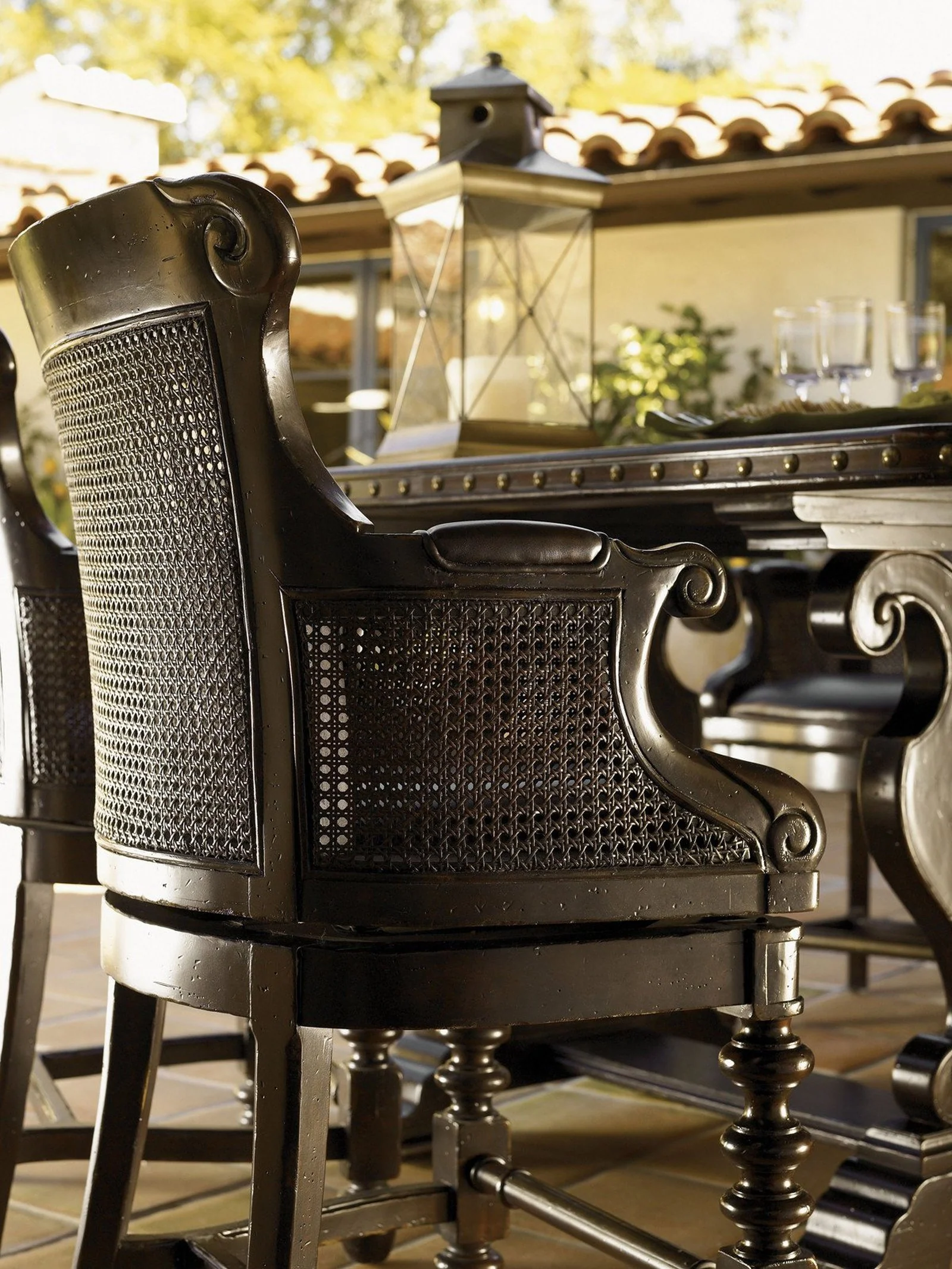 Tommy Bahama Home Kingstown Dunkirk Swivel Counter Stool - Image 2