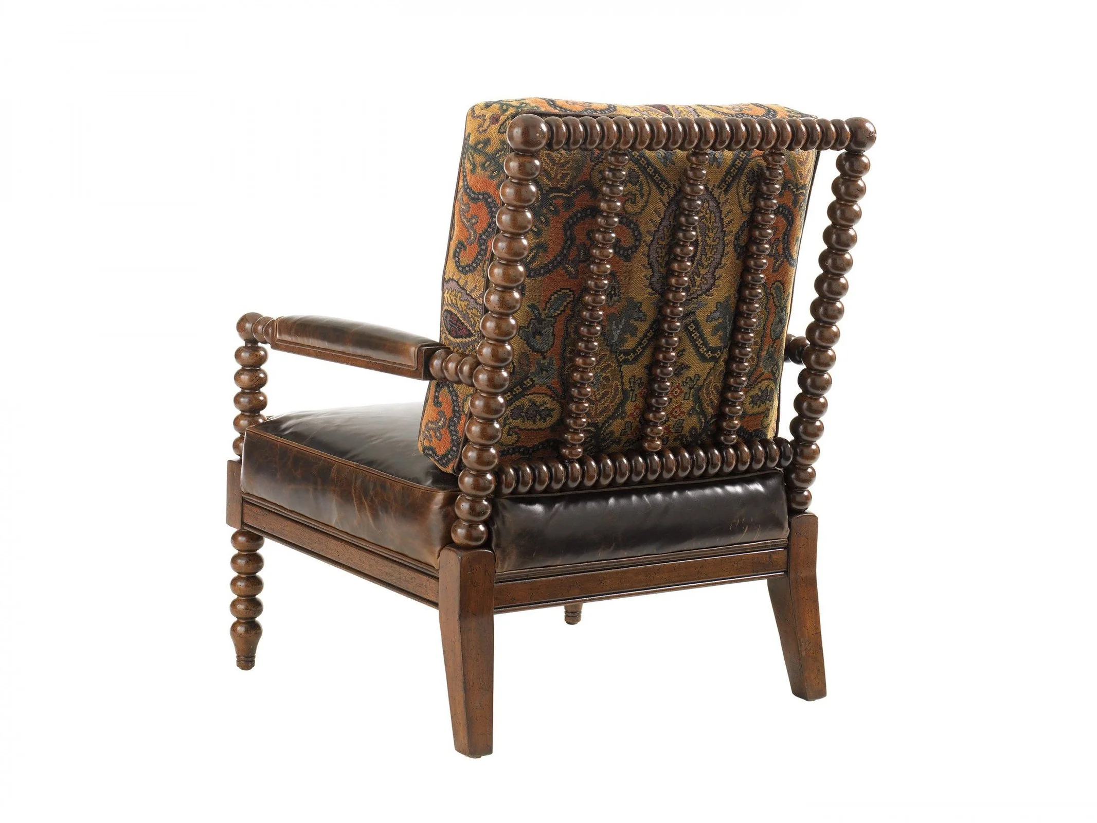 Tommy Bahama Home Kingstown Maarten Leather Chair - Image 2