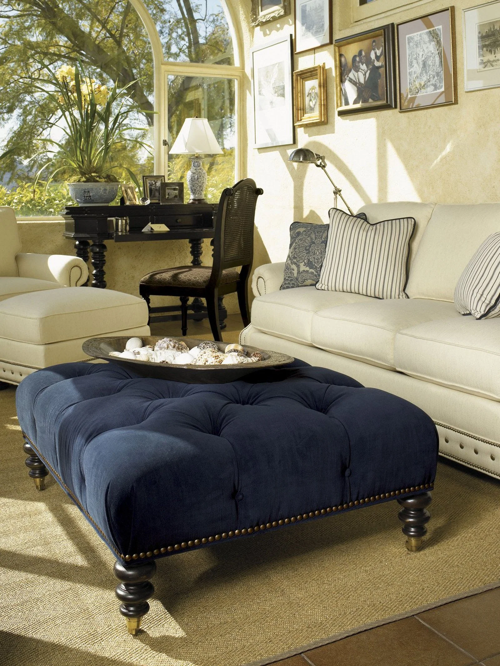 Tommy Bahama Home Kingstown Victoria Cocktail Ottoman - Image 2