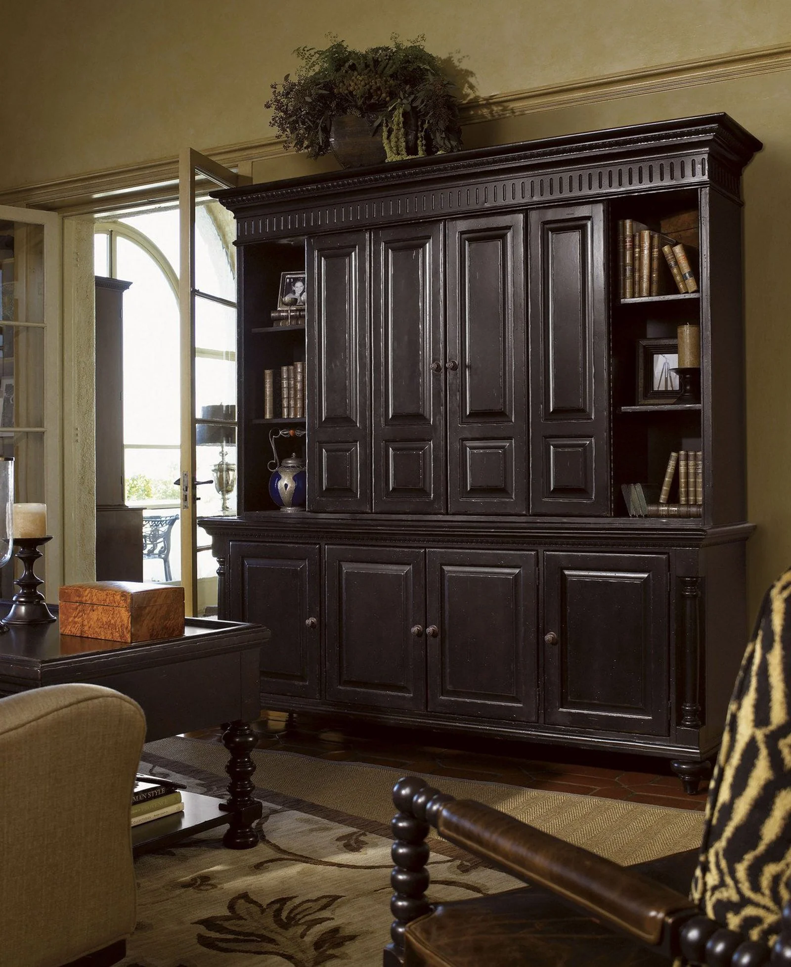 Tommy Bahama Home Kingstown Wellington Media Console With Deck - Image 3