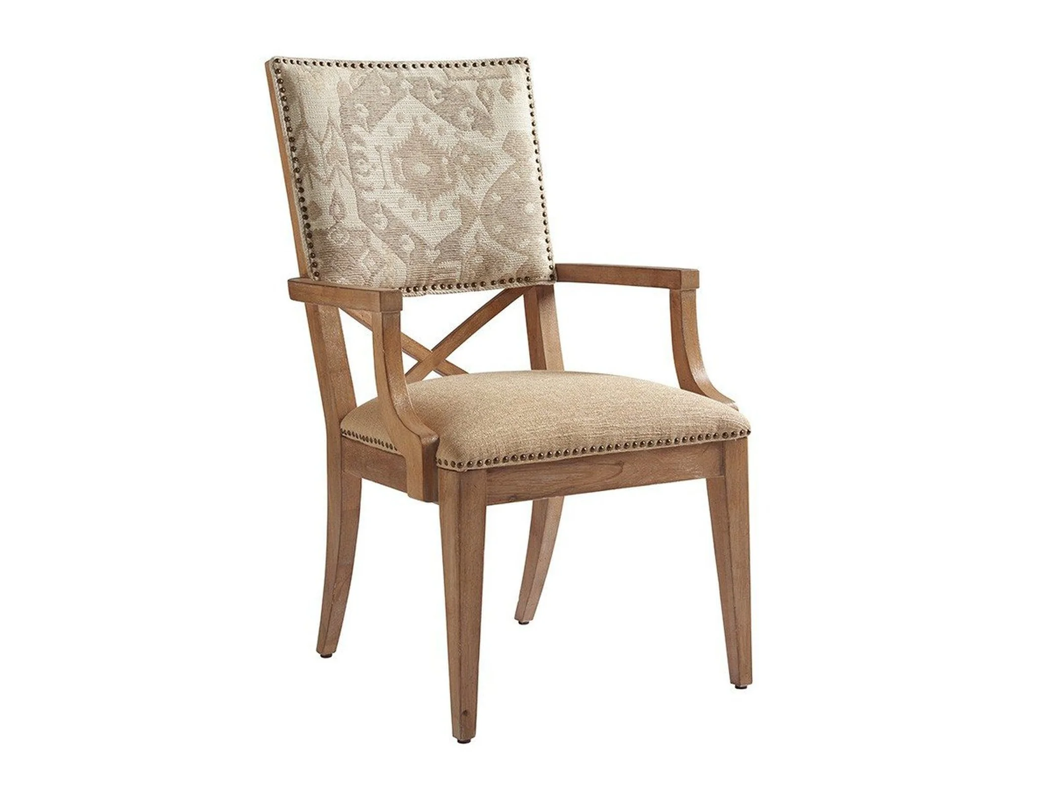 Tommy Bahama Home Los Altos Alderman Upholstered Arm Chair As Shown - Image 5
