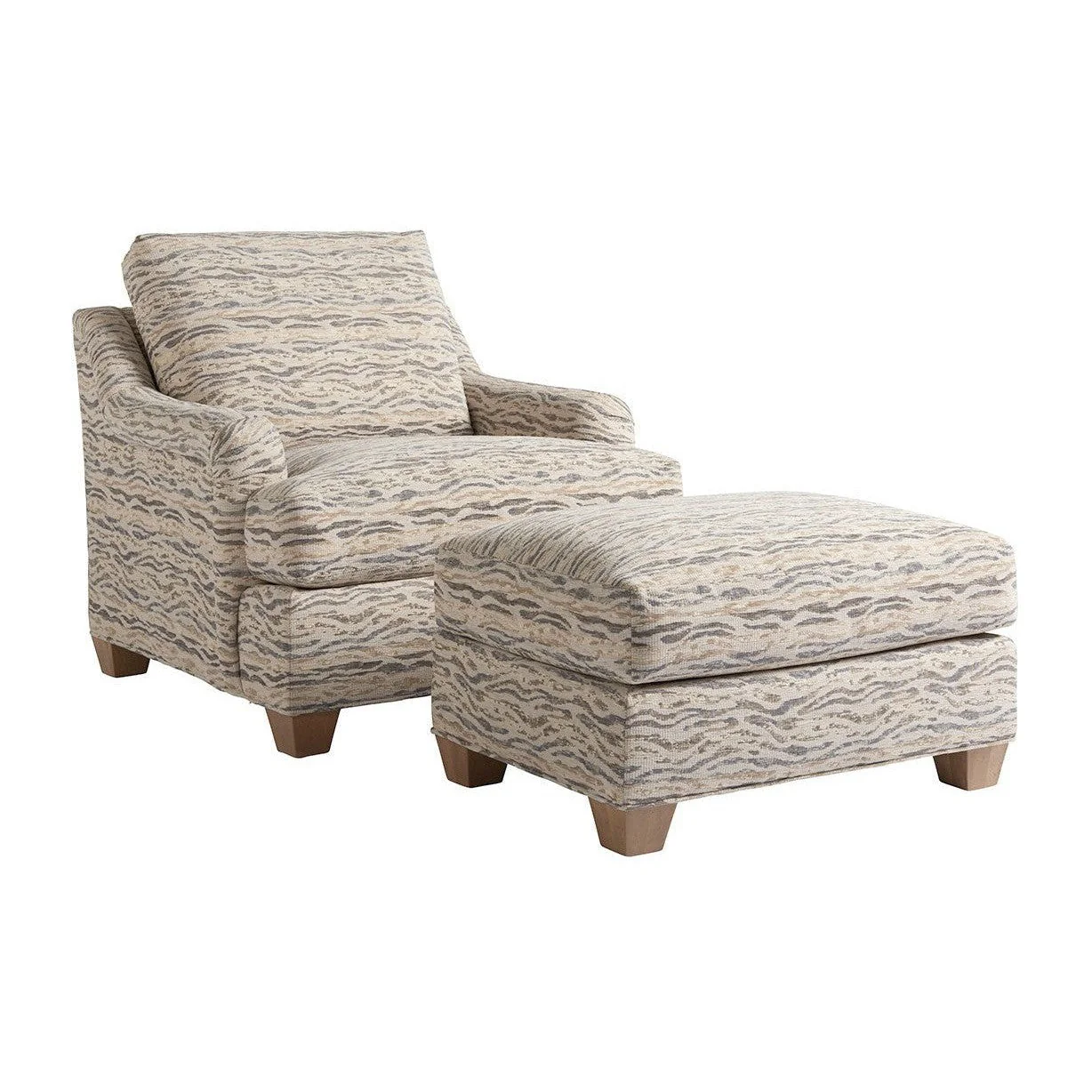 Tommy Bahama Home Los Altos Barton Ottoman - 31 Inch - Image 3