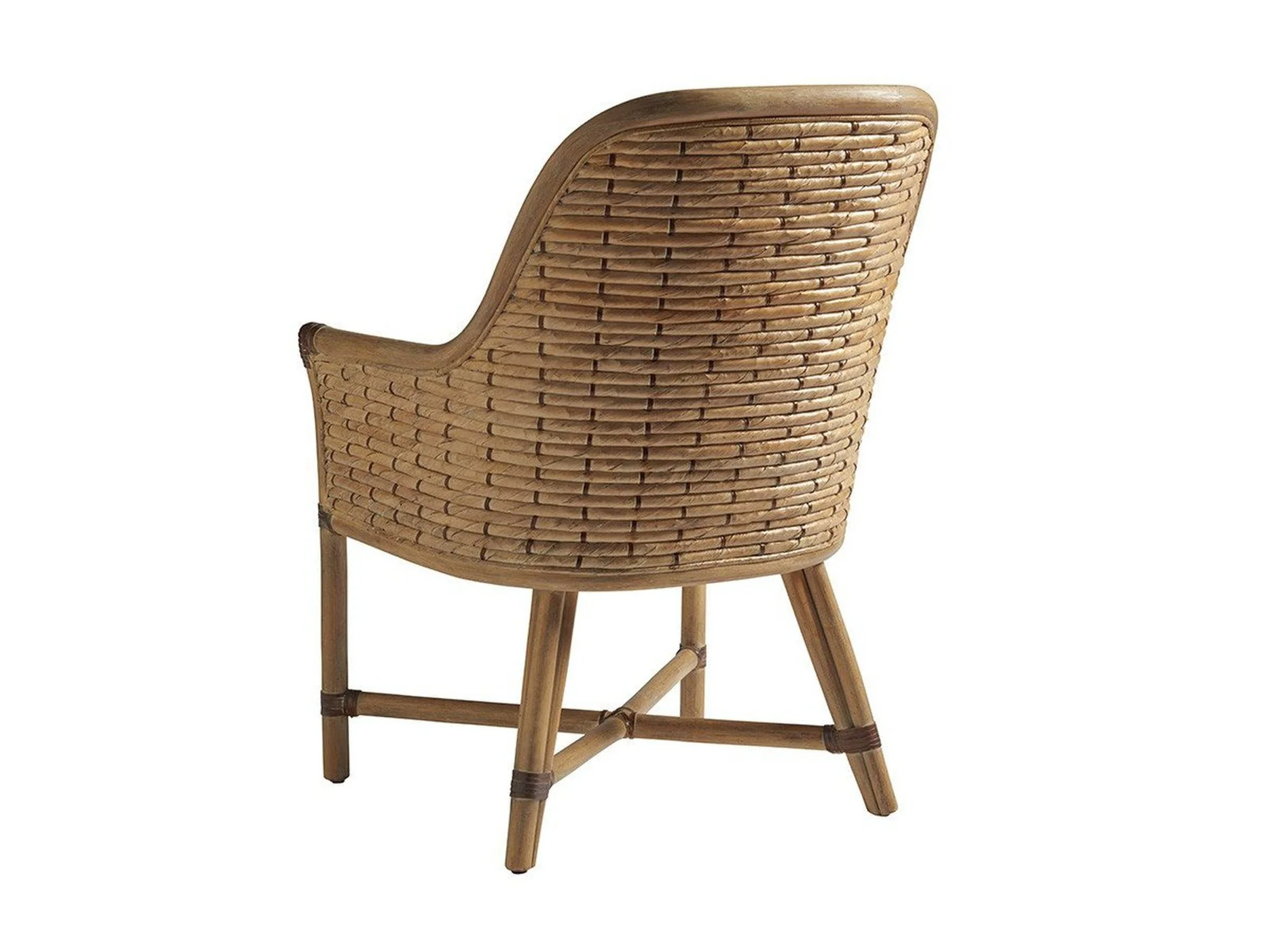 Tommy Bahama Home Los Altos Keeling Woven Arm Chair As Shown - Image 6