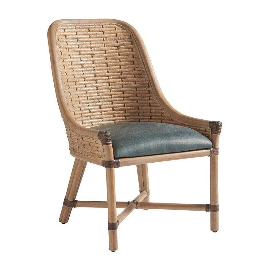 Tommy Bahama Home Los Altos Keeling Woven Side Chair - Image 3