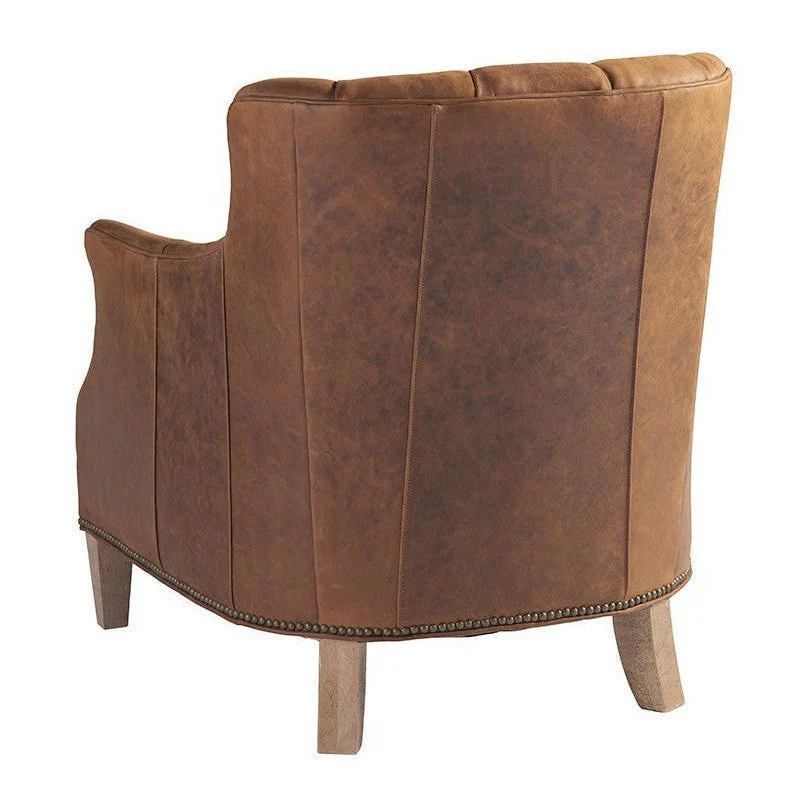 Tommy Bahama Home Los Altos Princeton Leather Chair - Image 3
