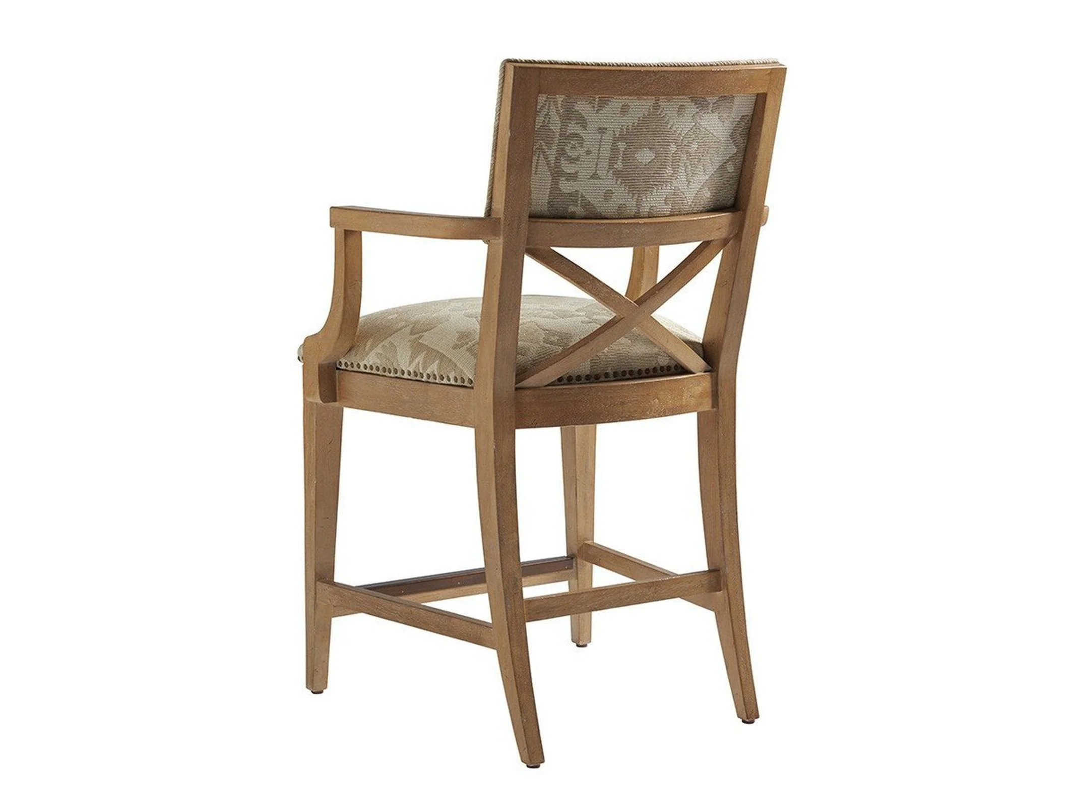 Tommy Bahama Home Los Altos Sutherland Upholstered Counter Stool As Shown - Image 5
