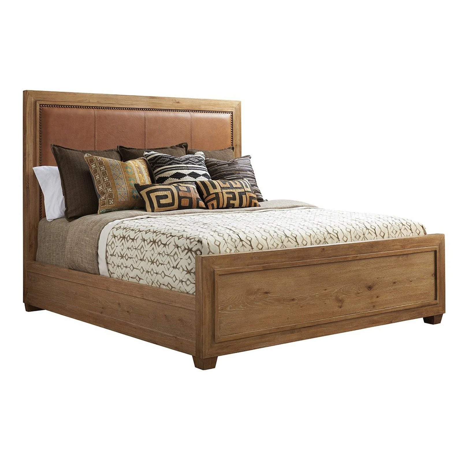Tommy Bahama Home Los Altos Antilles Upholstered Panel Bed - Image 7