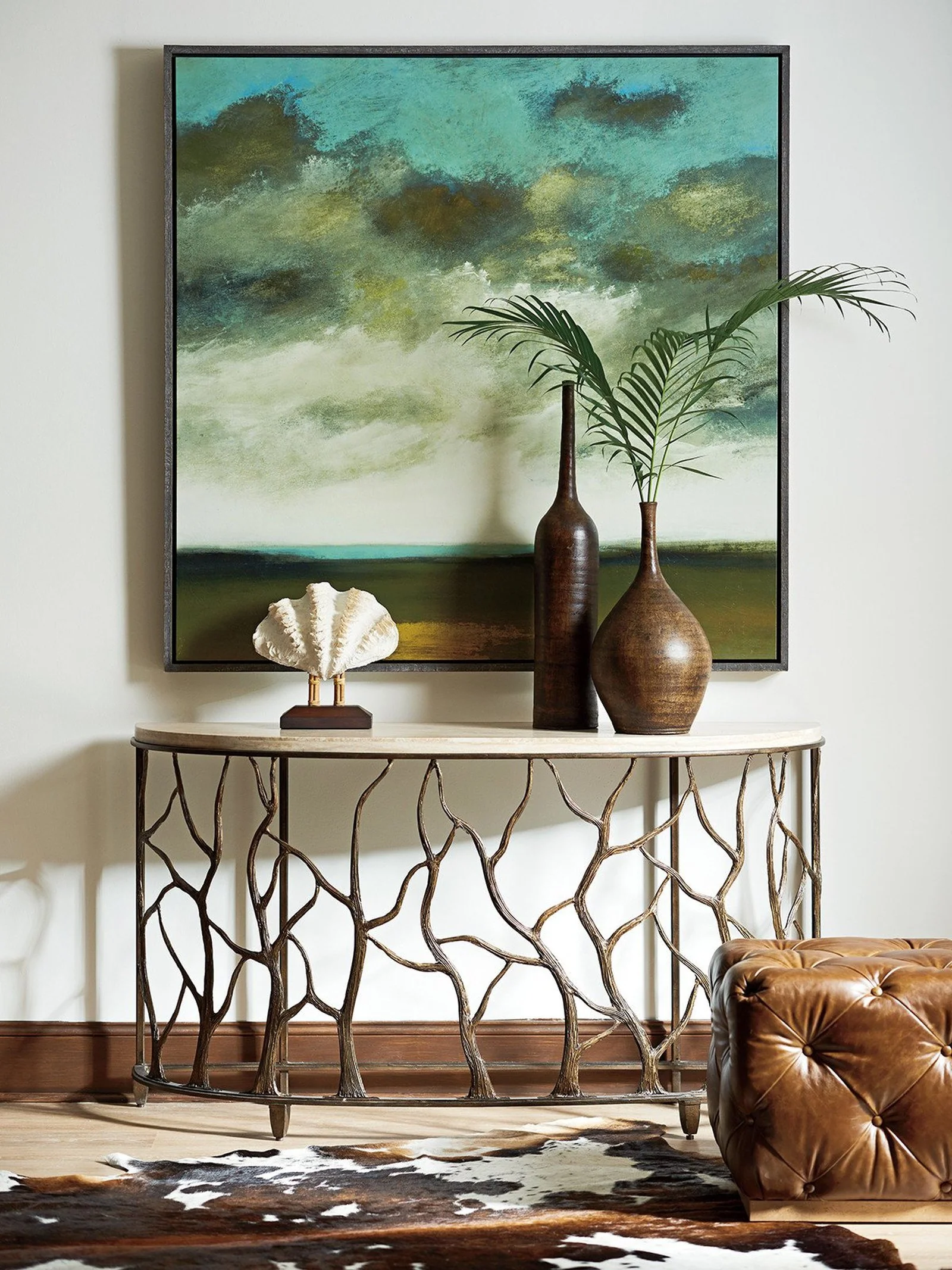 Tommy Bahama Home Los Altos Bannister Garden Console Table - Image 2