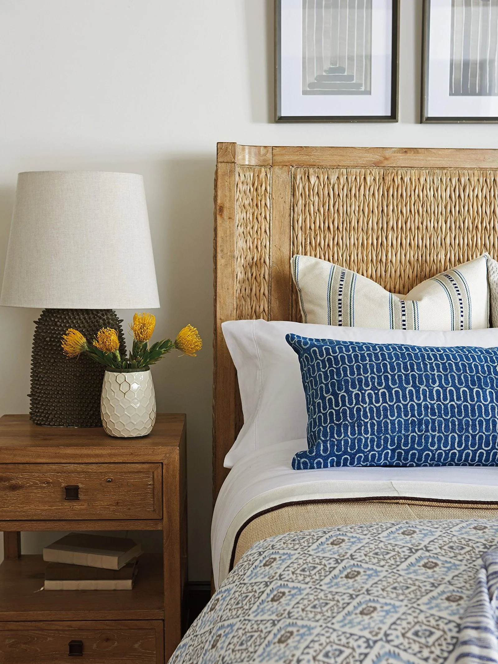 Tommy Bahama Home Los Altos Ivory Coast Woven Bed - Image 6