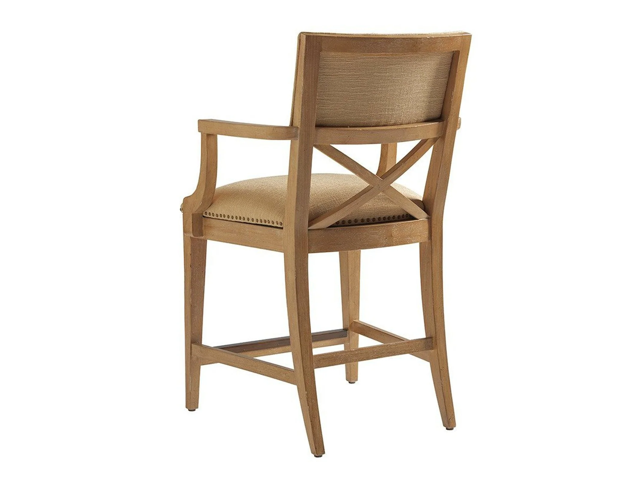 Tommy Bahama Home Los Altos Sutherland Upholstered Counter Stool Customizable - Image 2