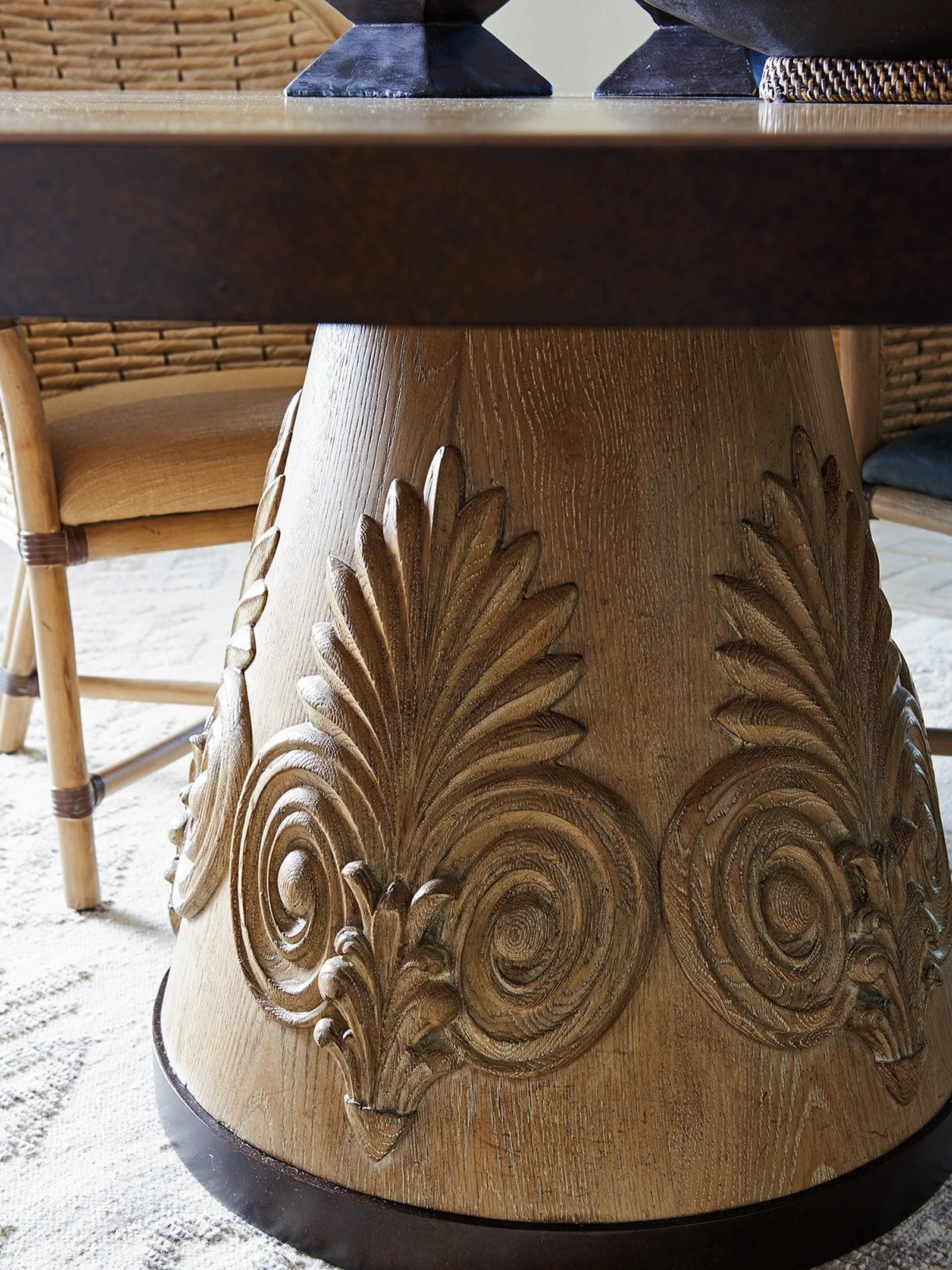 Tommy Bahama Home Los Altos Weston Round Dining Table - Image 3