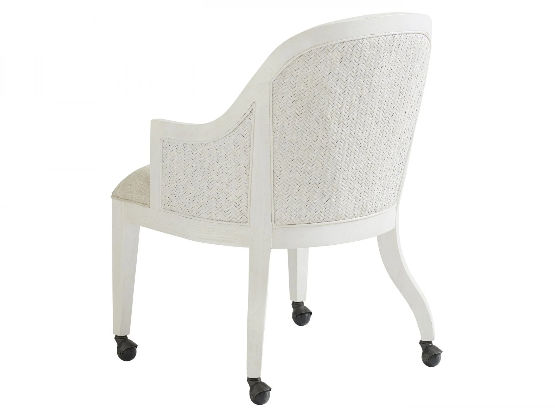 Tommy Bahama Home Ocean Breeze Bayview Arm Chair With Casters As Shown - Image 3