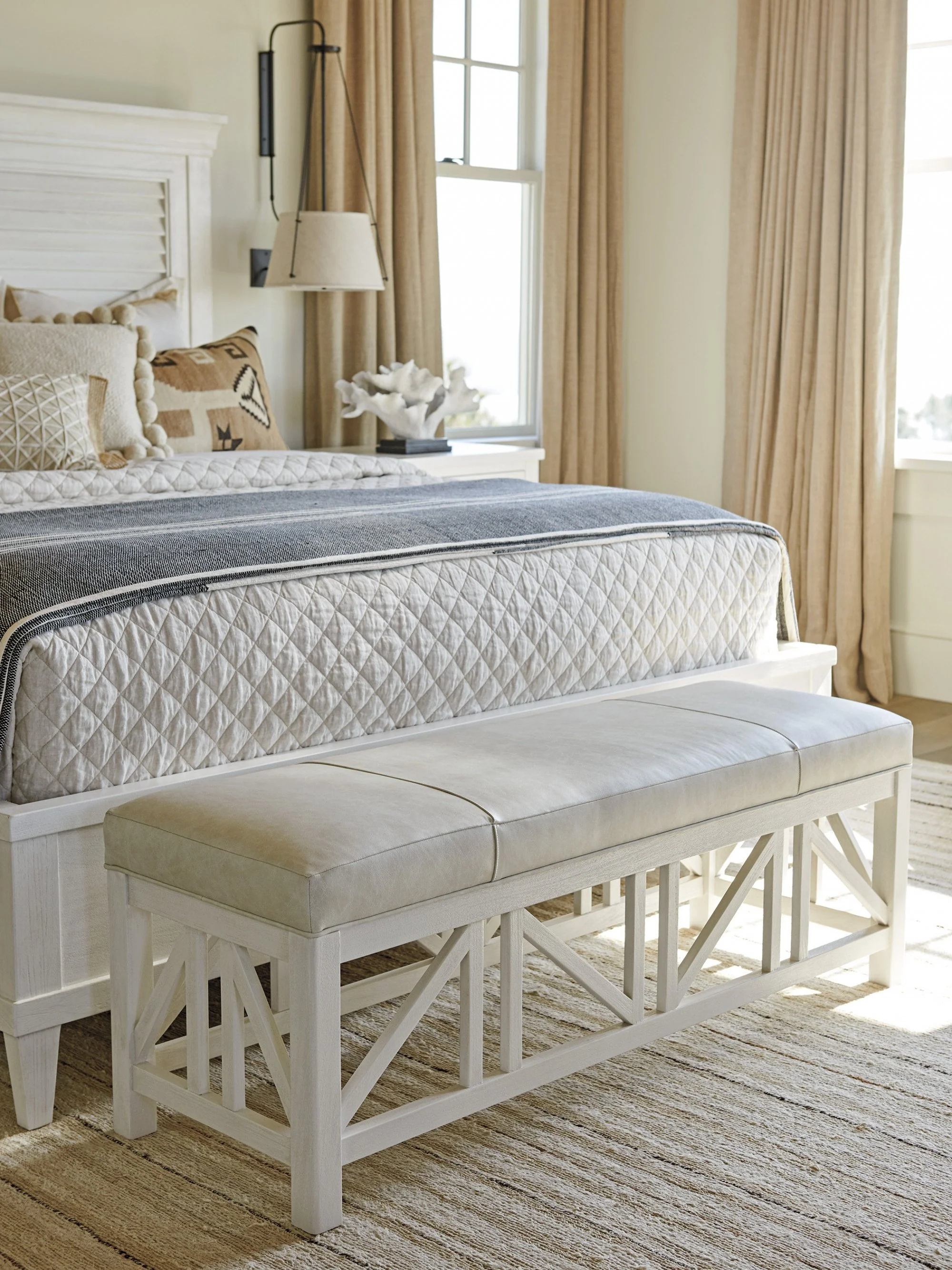 Tommy Bahama Home Ocean Breeze Birkdale Bench - Image 3