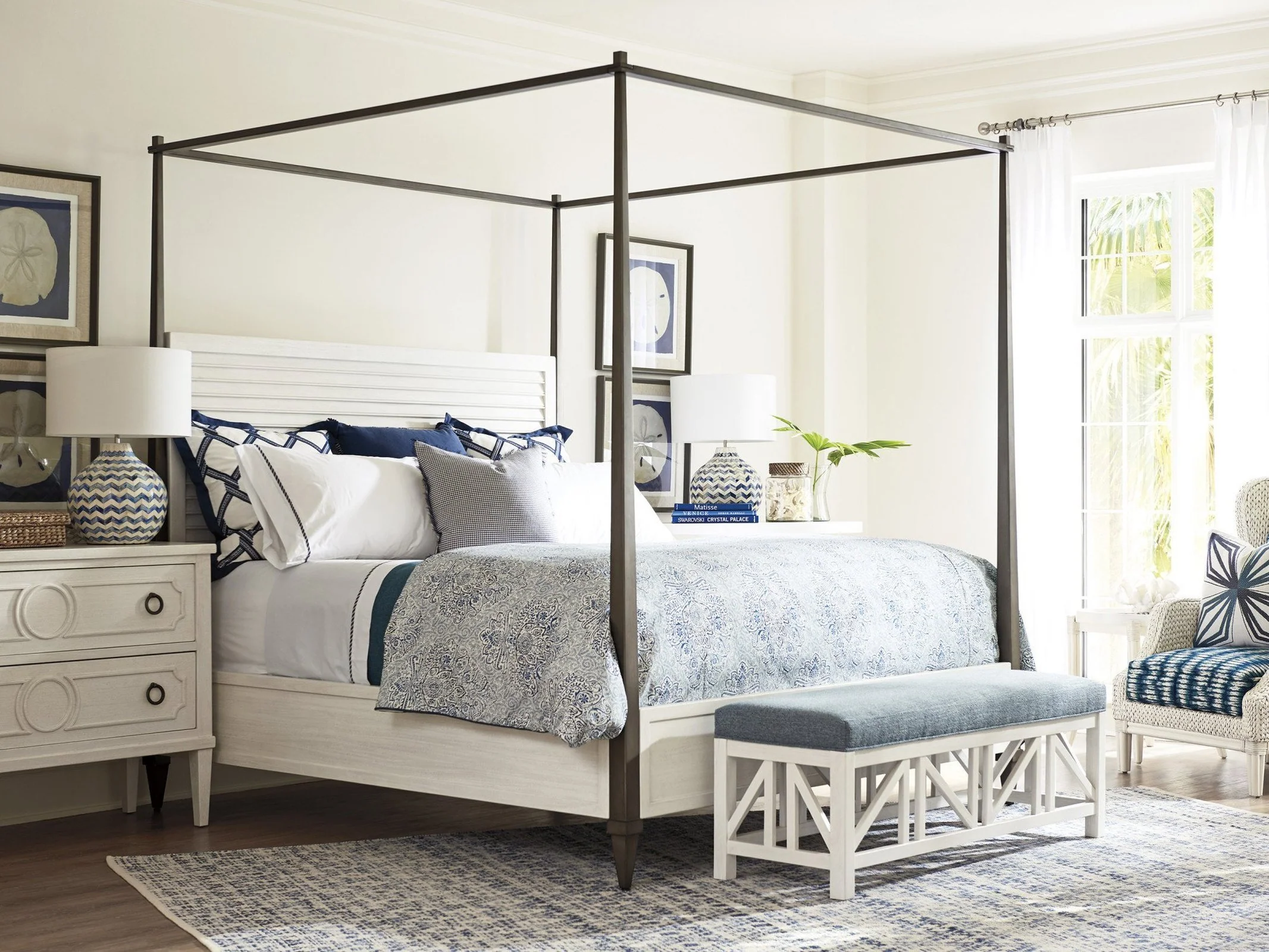 Tommy Bahama Home Ocean Breeze Birkdale Bench - Image 6