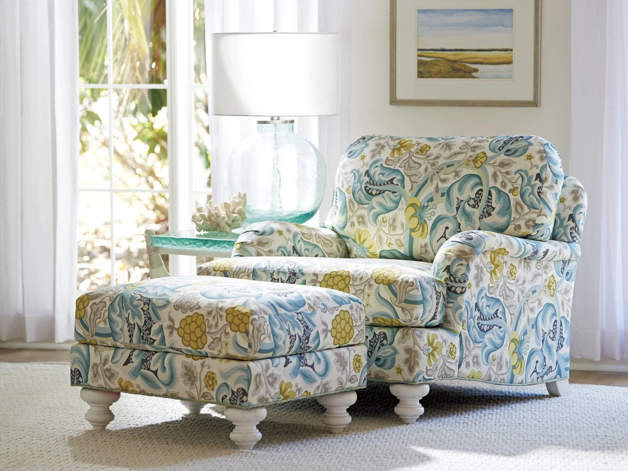 Tommy Bahama Home Ocean Breeze Gilmore Chair - Image 4