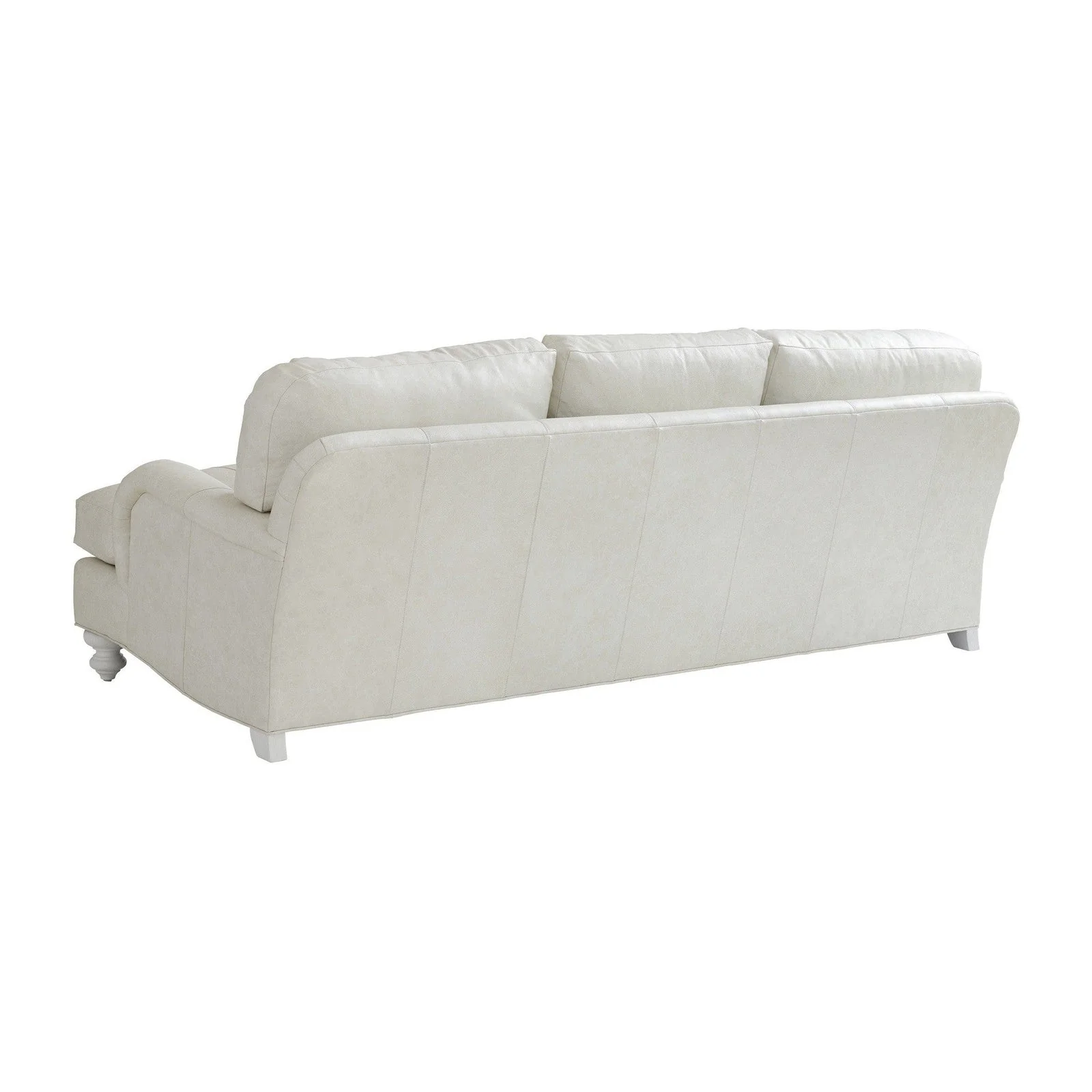 Tommy Bahama Home Ocean Breeze Gilmore Leather Arm Sofa - Image 3