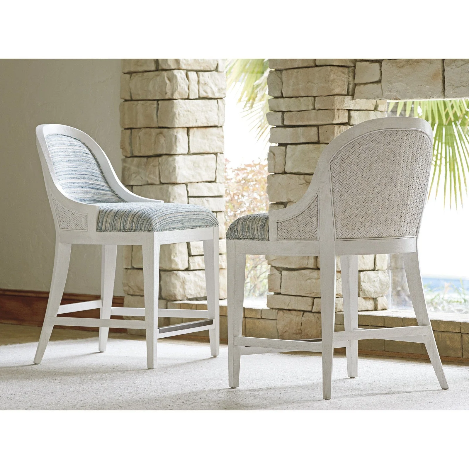 Tommy Bahama Home Ocean Breeze Lantana Counter Stool - Image 2