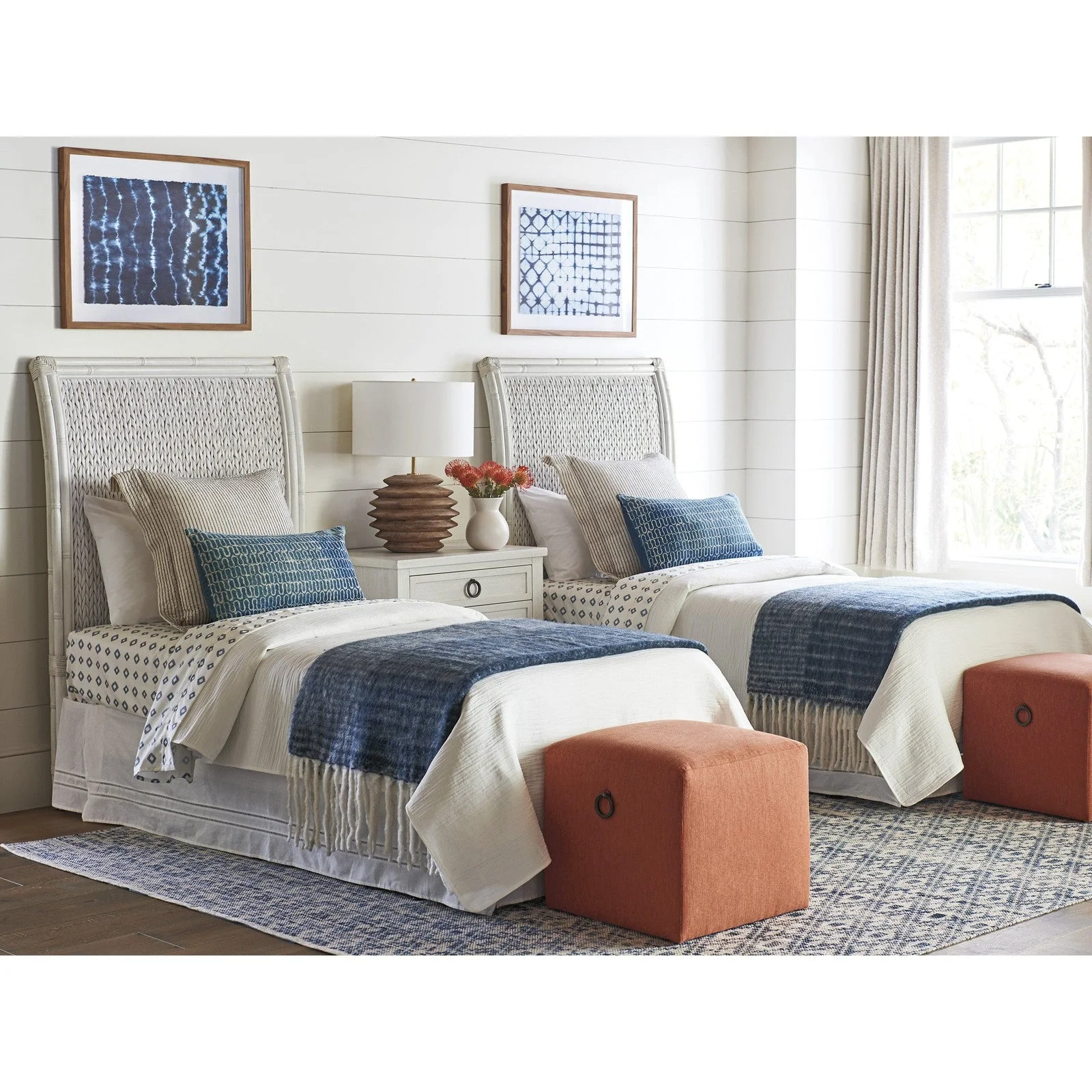 Tommy Bahama Home Ocean Breeze Siesta Key Woven Twin Headboard - Image 2