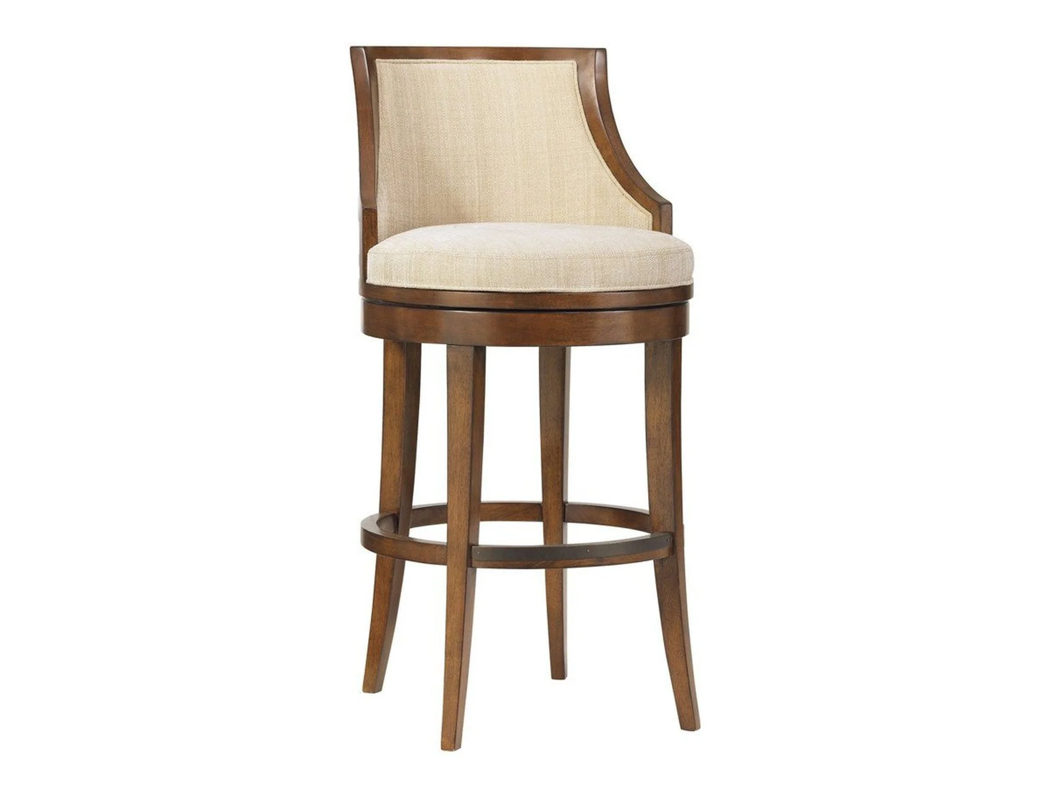 Tommy Bahama Home Ocean Club Cabana Swivel Bar Stool As Shown - Image 5