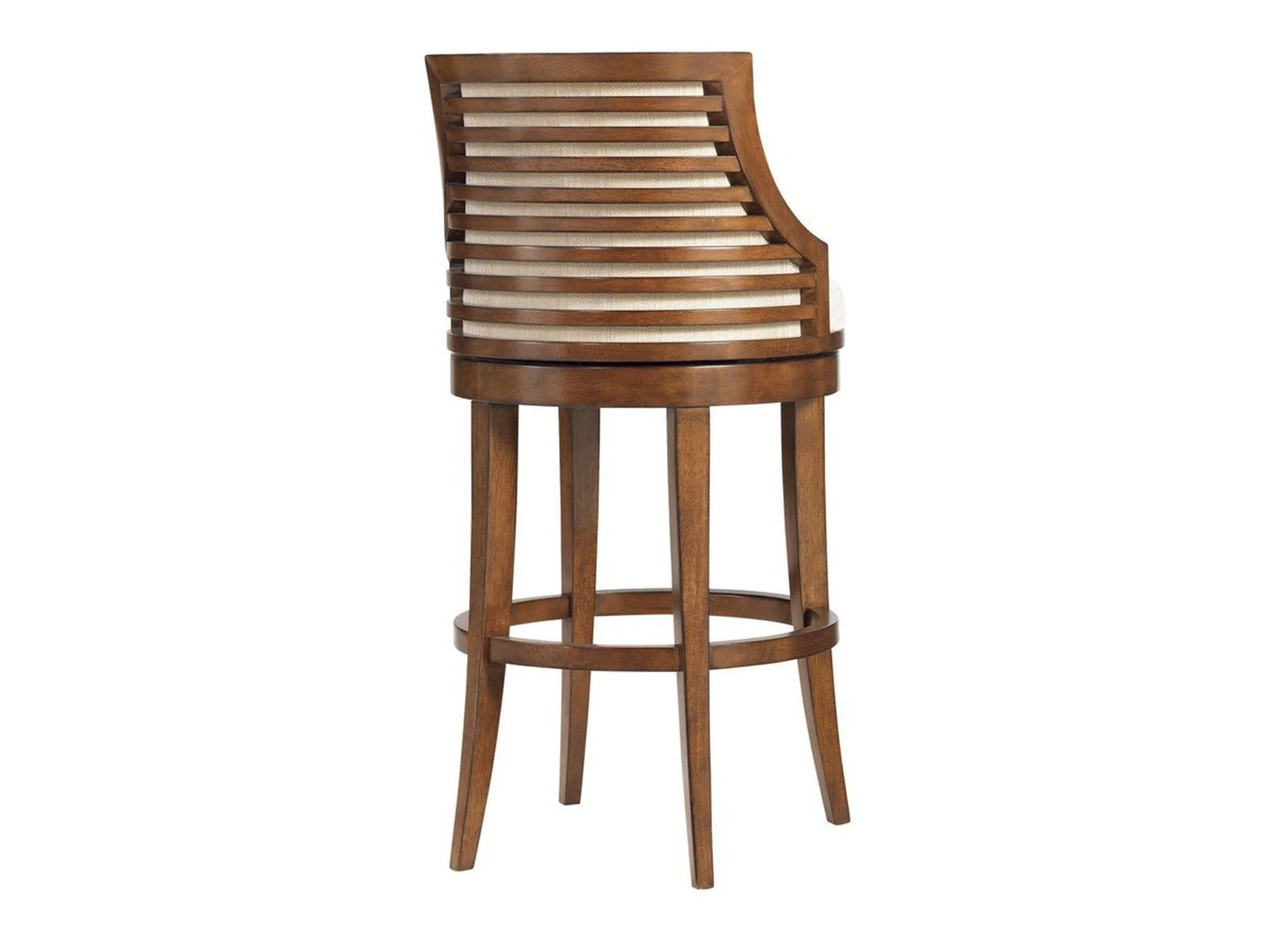Tommy Bahama Home Ocean Club Cabana Swivel Bar Stool As Shown - Image 6