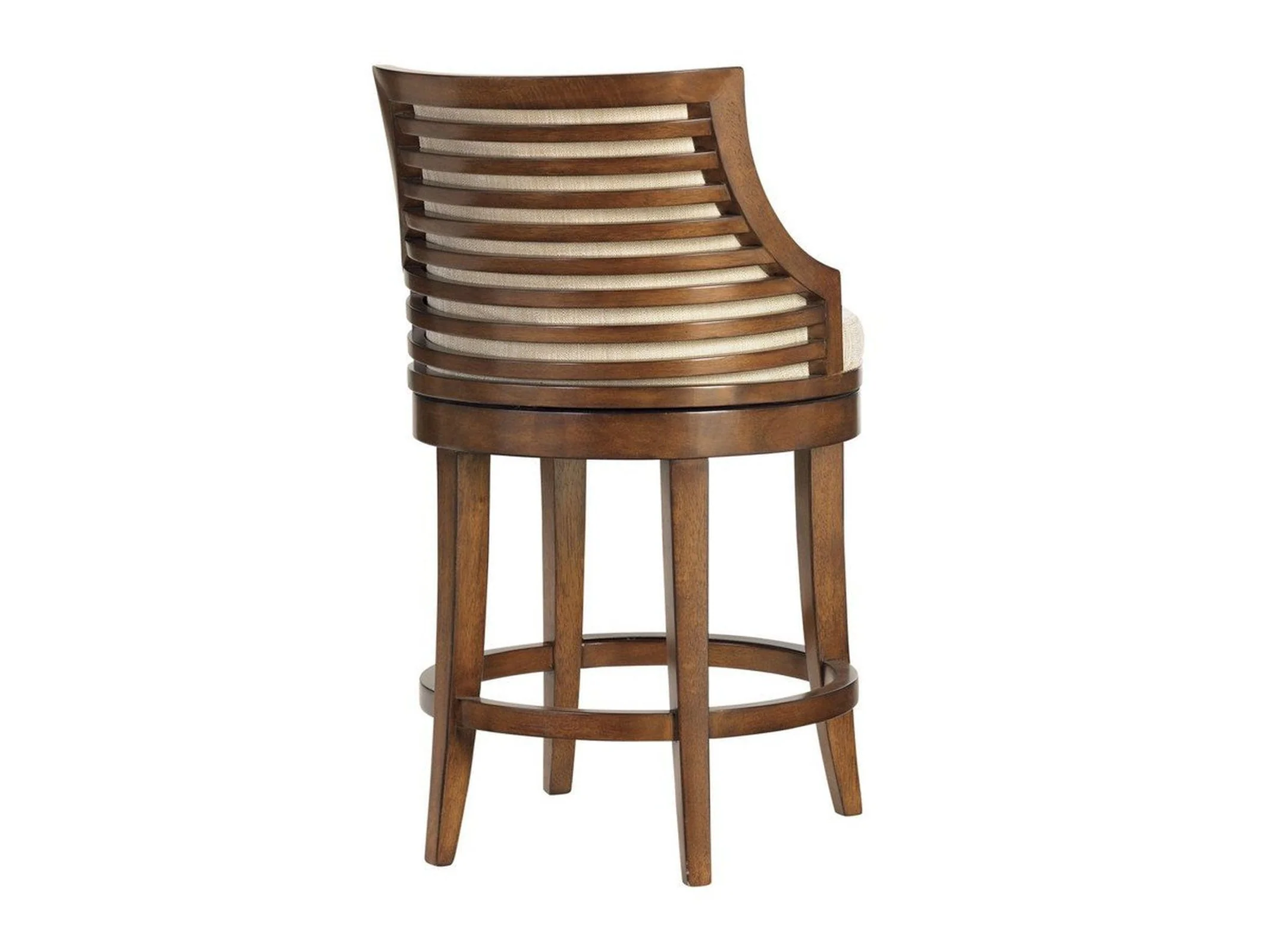Tommy Bahama Home Ocean Club Cabana Swivel Counter Stool Customizable - Image 5