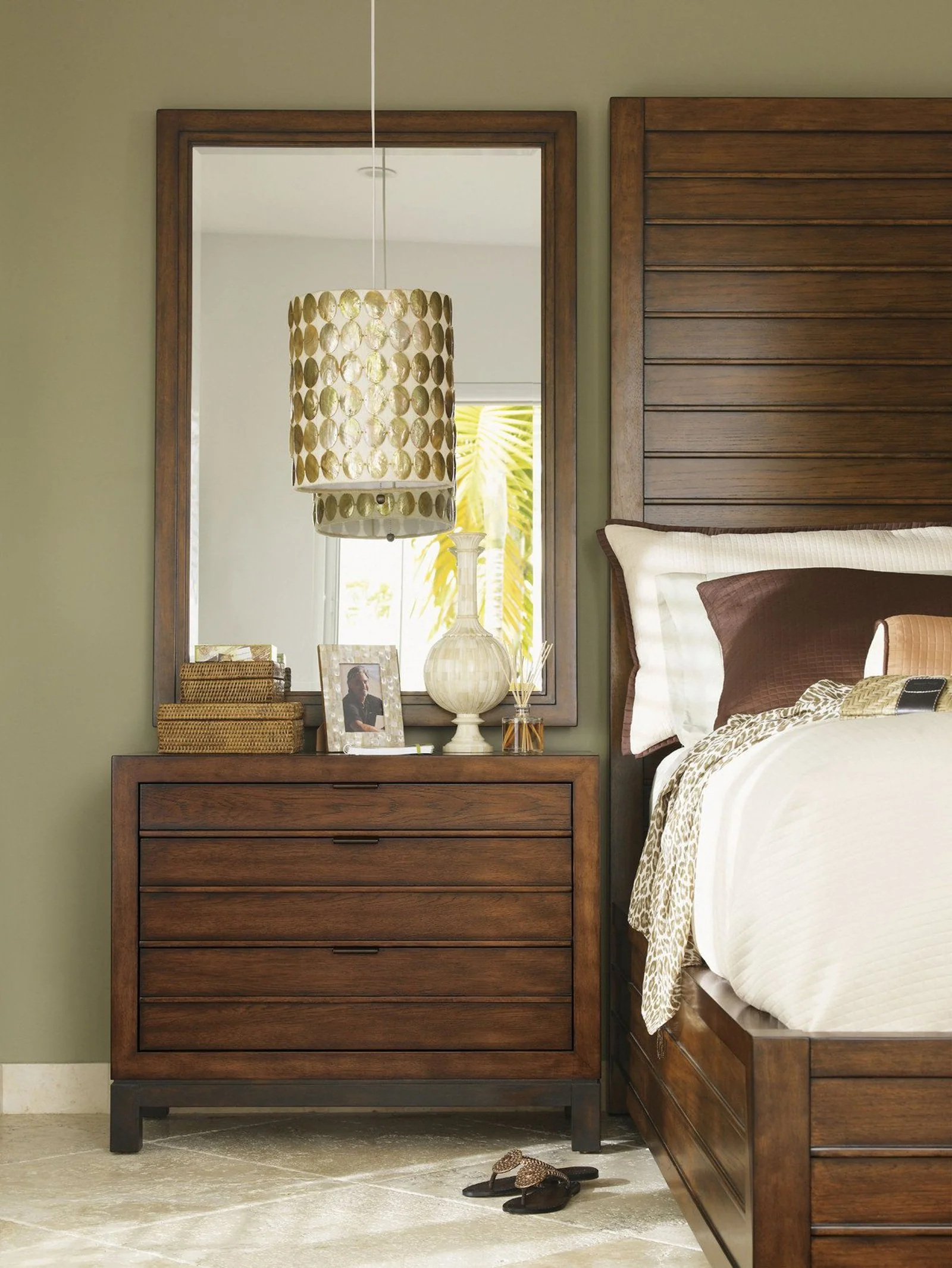 Tommy Bahama Home Ocean Club Coral Nightstand - Image 2
