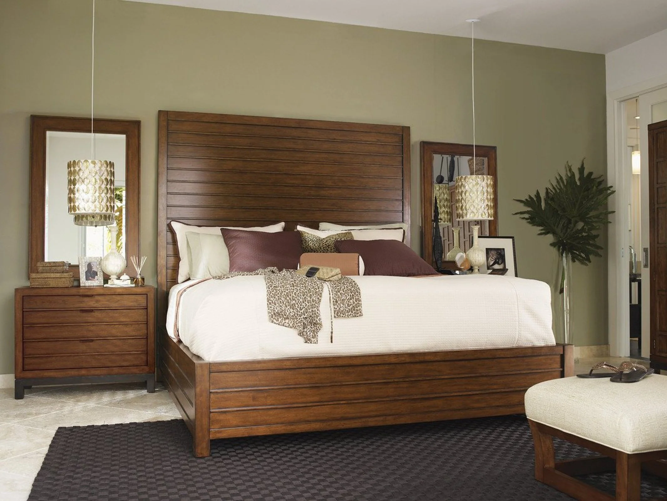Tommy Bahama Home Ocean Club Coral Nightstand - Image 3