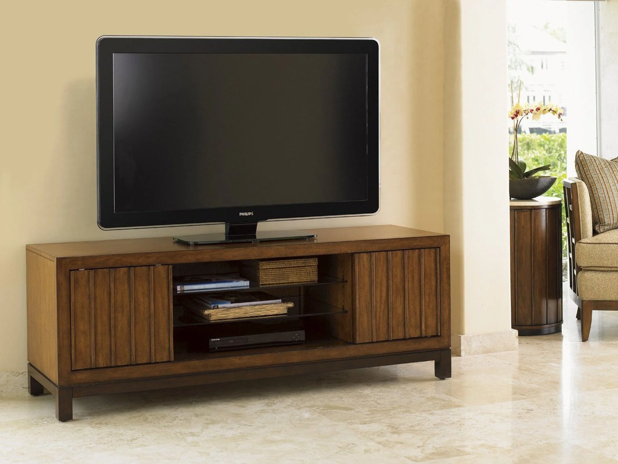Tommy Bahama Home Ocean Club Intrepid Media Console - Image 2