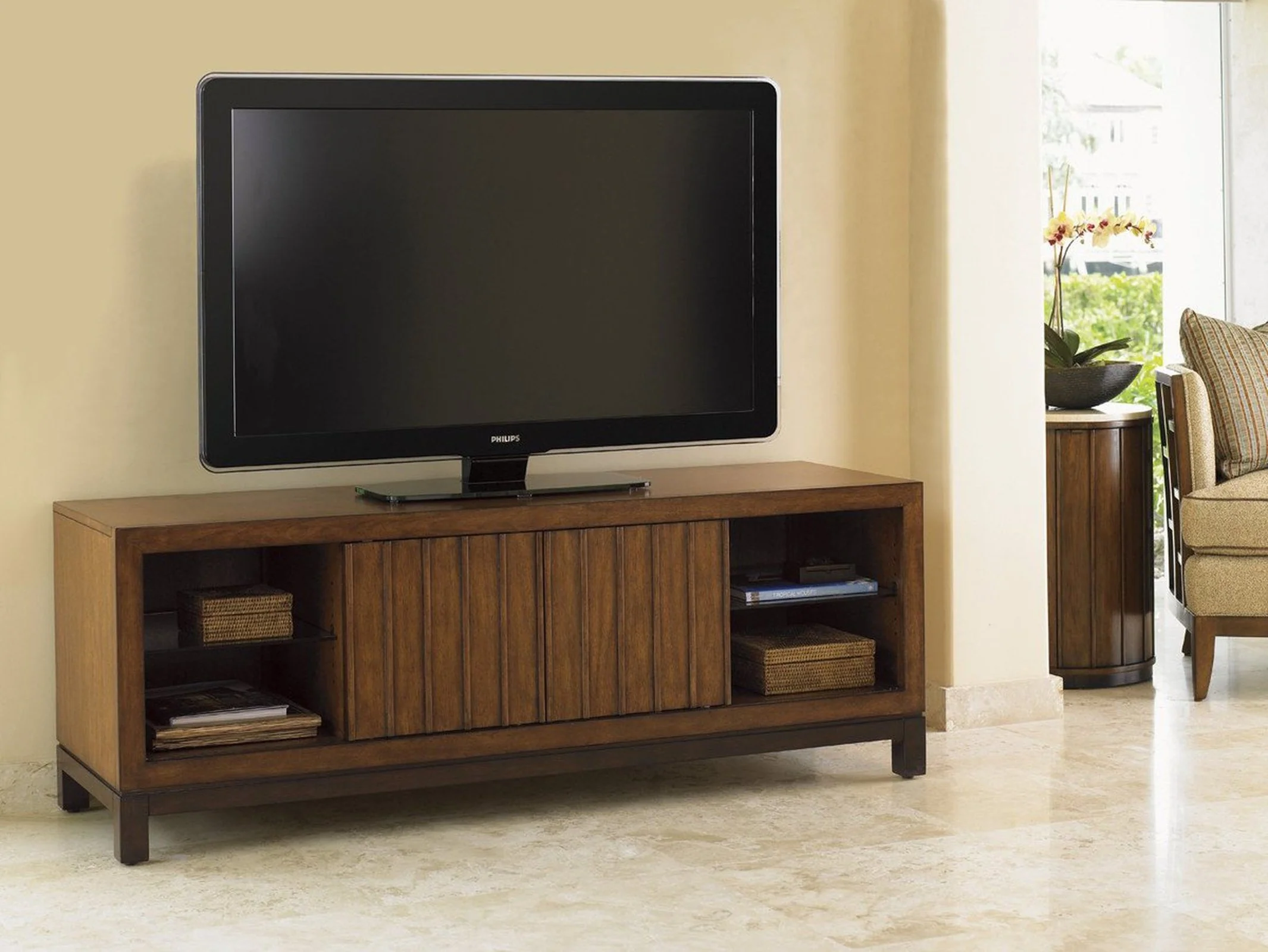 Tommy Bahama Home Ocean Club Intrepid Media Console - Image 3