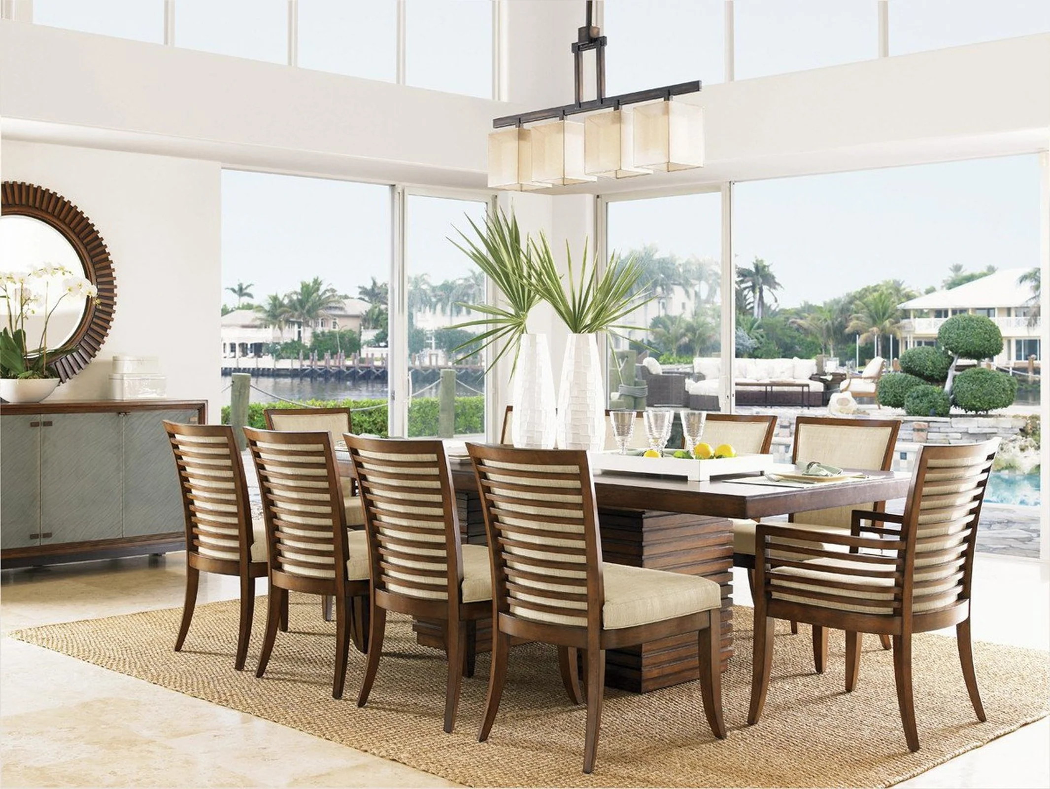 Tommy Bahama Home Ocean Club Kowloon Arm Chair Customizable - Image 3