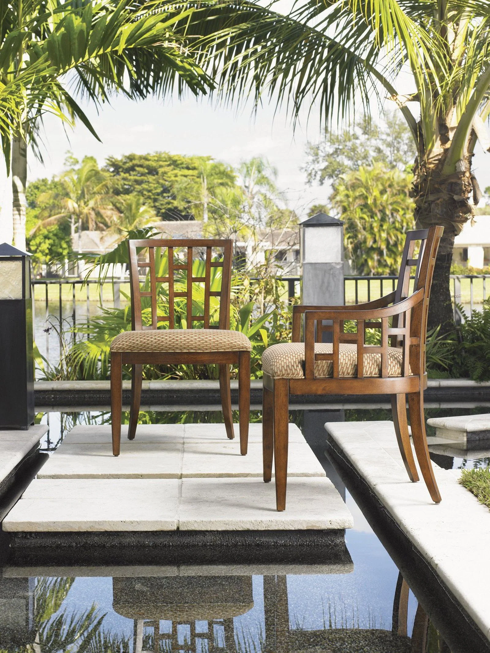 Tommy Bahama Home Ocean Club Lanai Arm Chair As Shown - Image 3