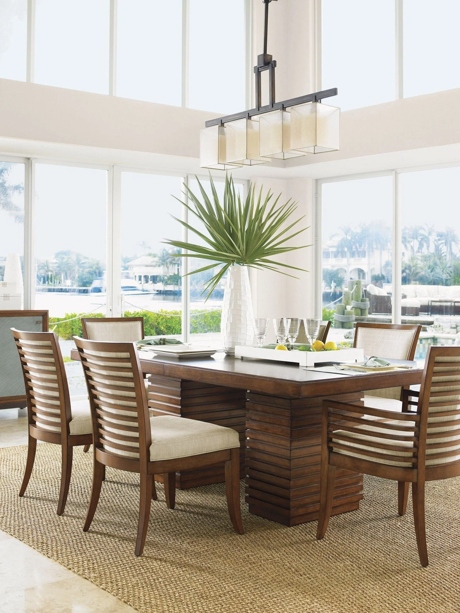 Tommy Bahama Home Ocean Club Peninsula Dining Table - Image 2