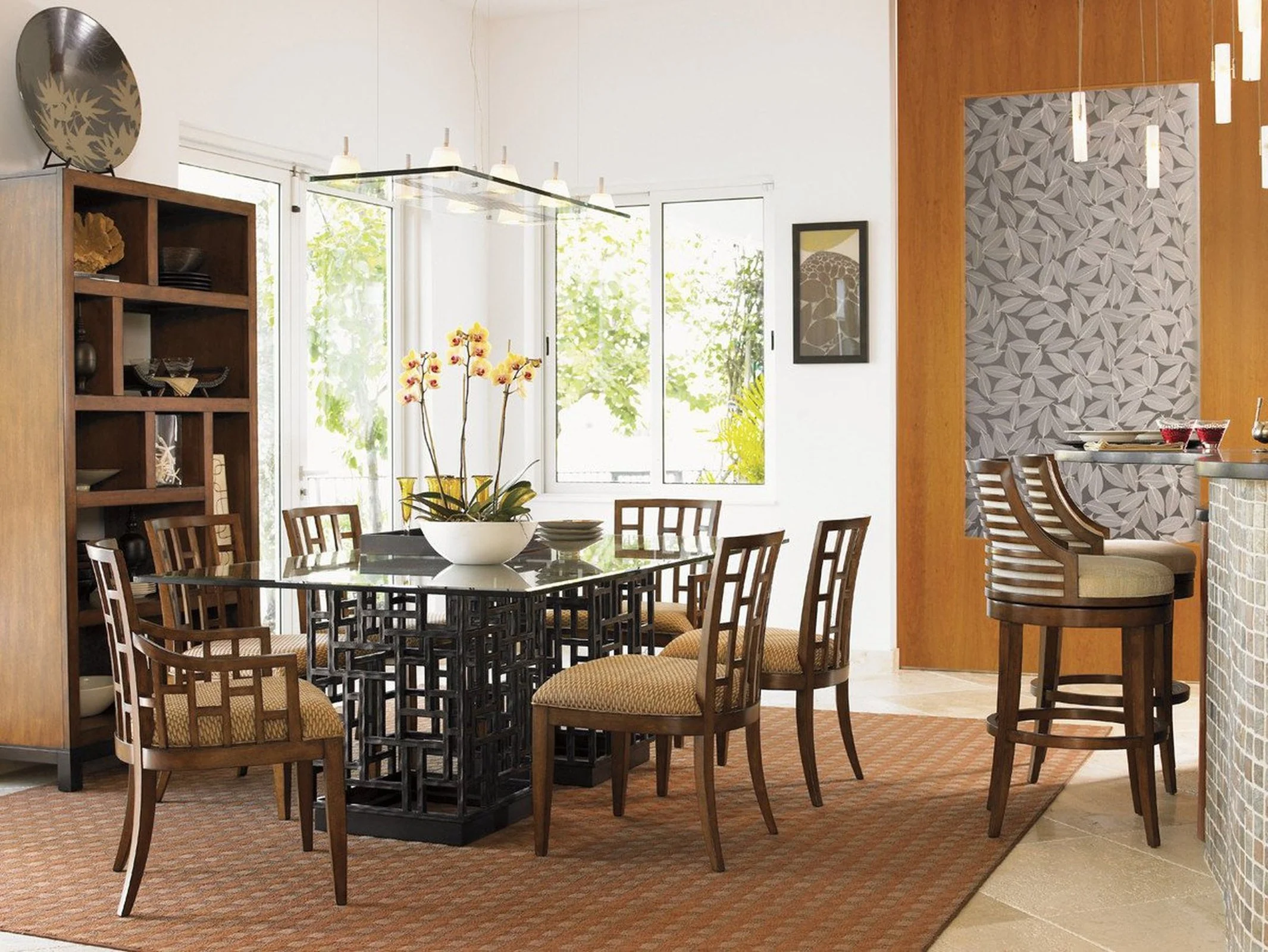 Tommy Bahama Home Ocean Club South Sea Dining Table - Image 2