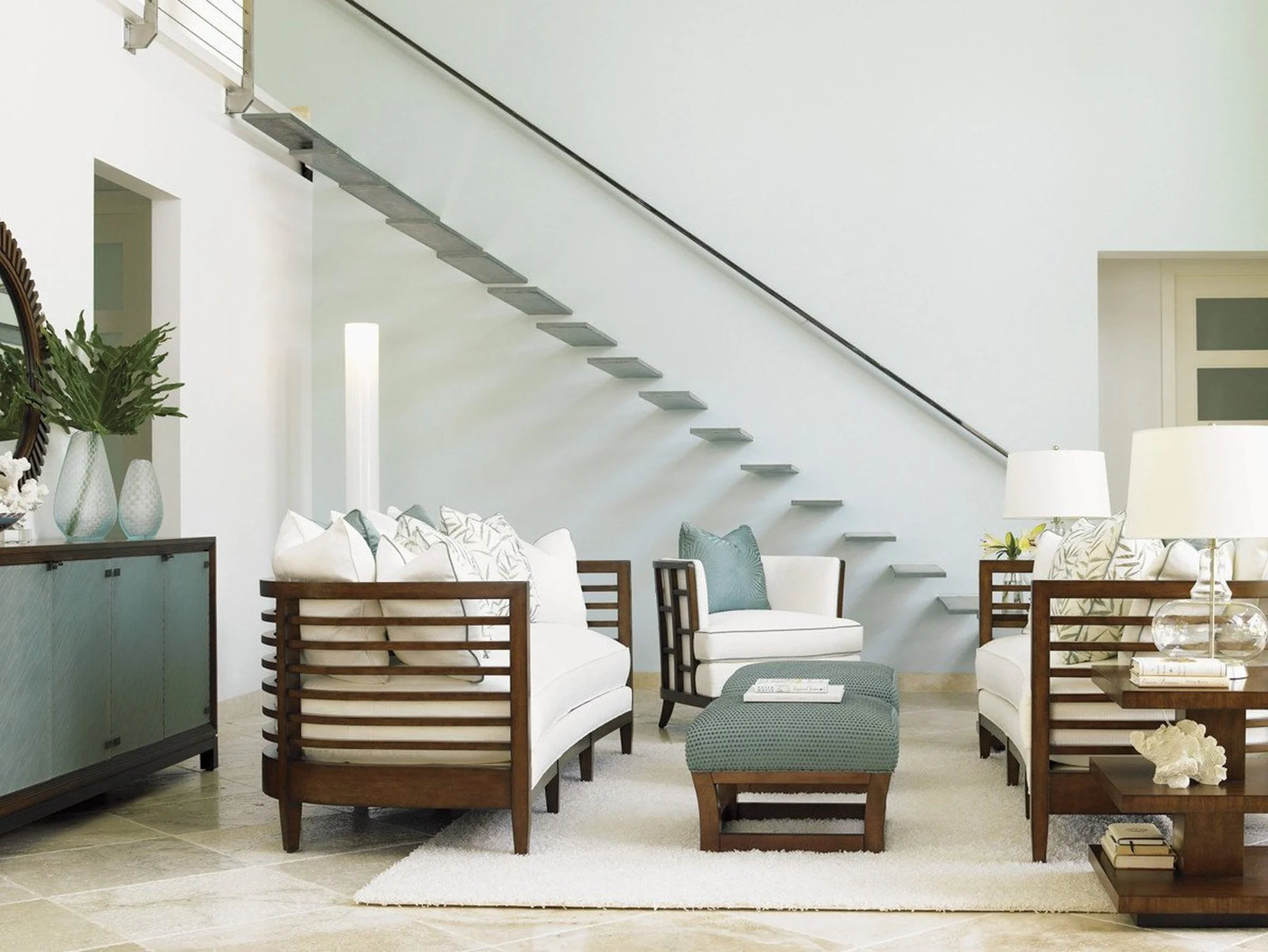 Tommy Bahama Home Ocean Club St. Lucia Sofa - Image 3