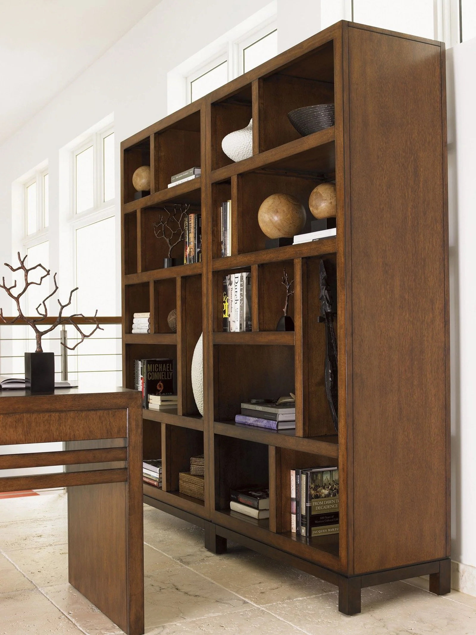 Tommy Bahama Home Ocean Club Tradewinds Bookcase Etagere - Image 3