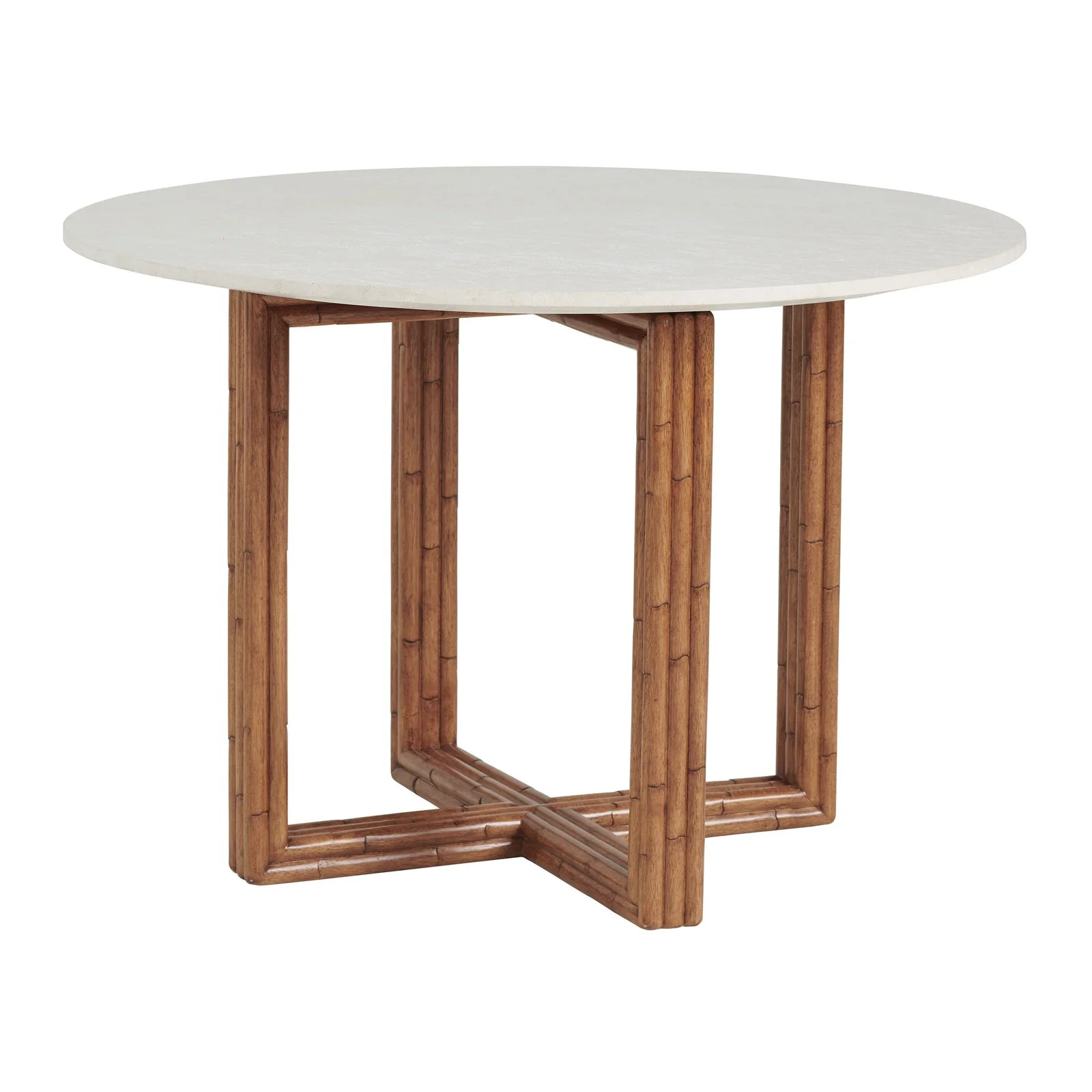 Tommy Bahama Home Palm Desert Arcadia Marble Top Breakfast Table - Image 5