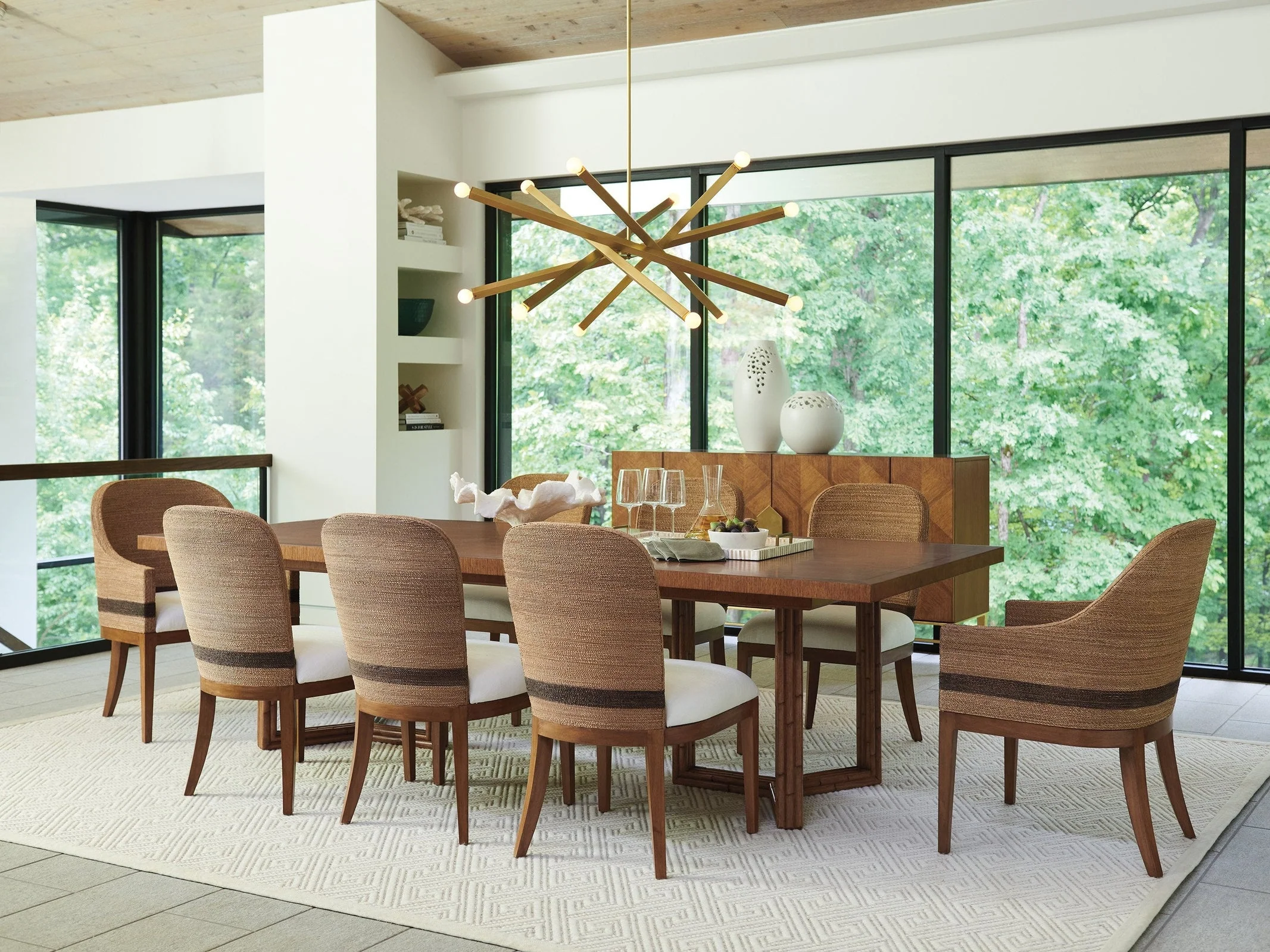 Tommy Bahama Home Palm Desert Bryson Woven Side Chair - Image 4