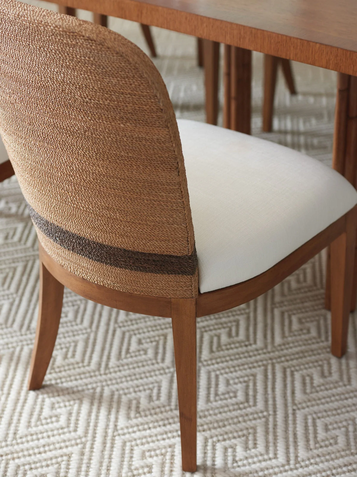 Tommy Bahama Home Palm Desert Bryson Woven Side Chair - Image 5