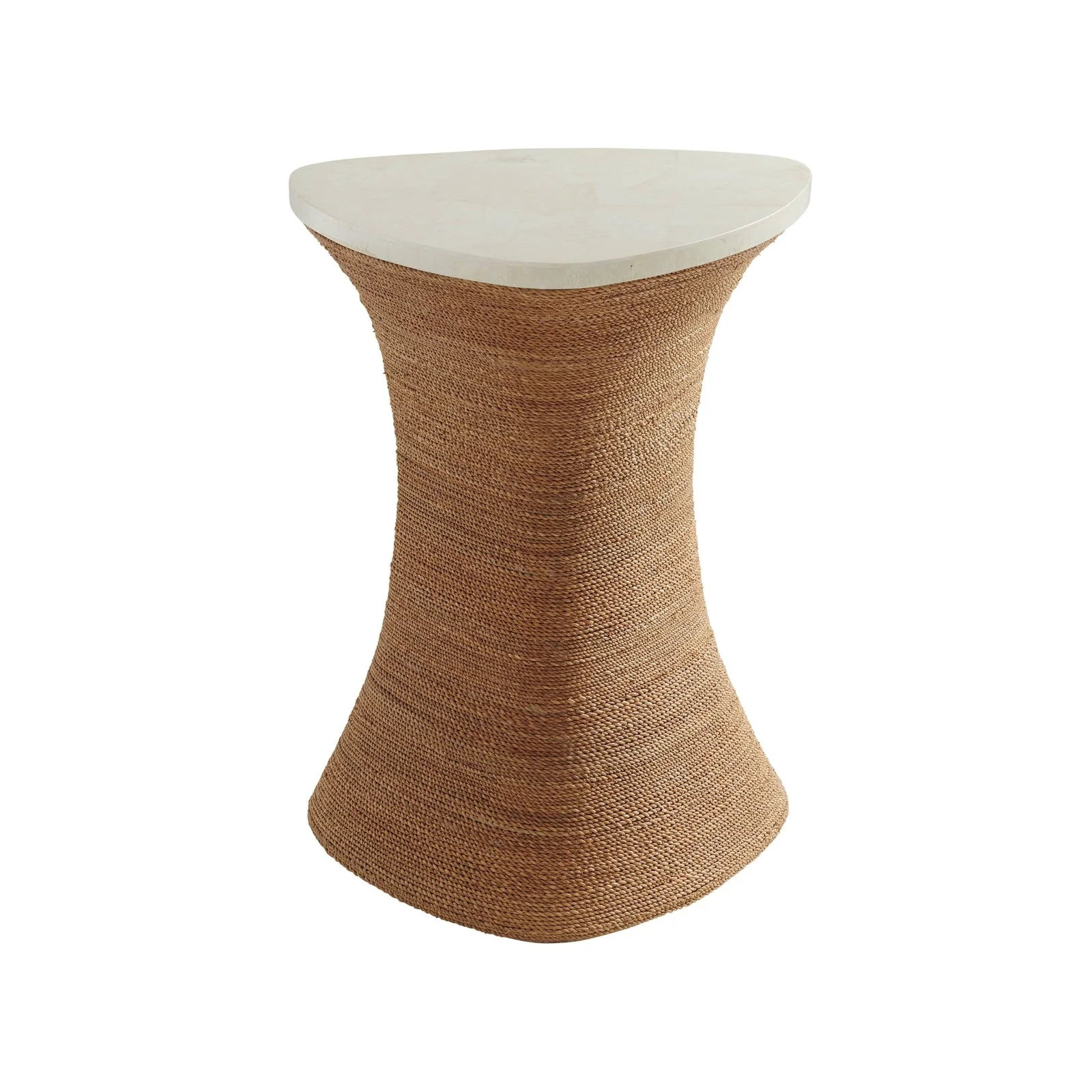 Tommy Bahama Home Palm Desert Haley Woven Accent Table - Image 4