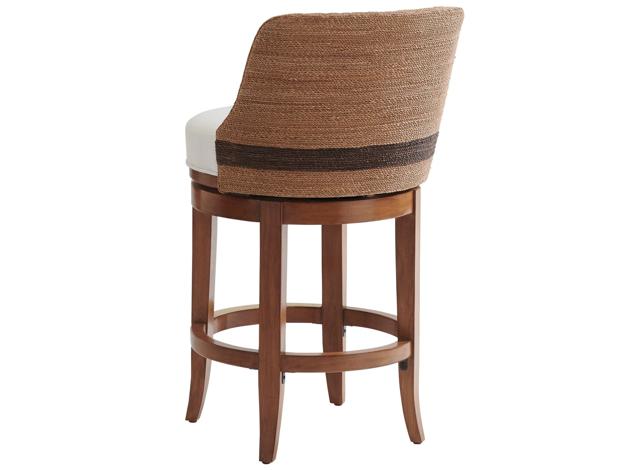 Tommy Bahama Home Palm Desert Kipton Swivel Counter Stool - Image 3