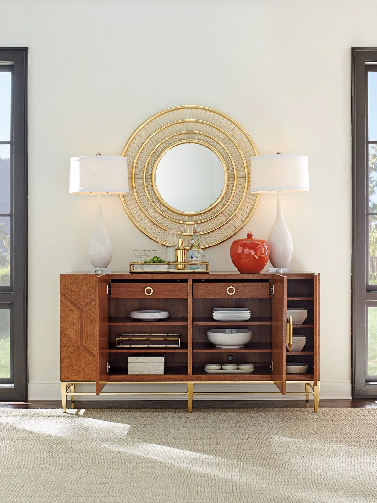 Tommy Bahama Home Palm Desert Mission Hills Buffet - Image 3