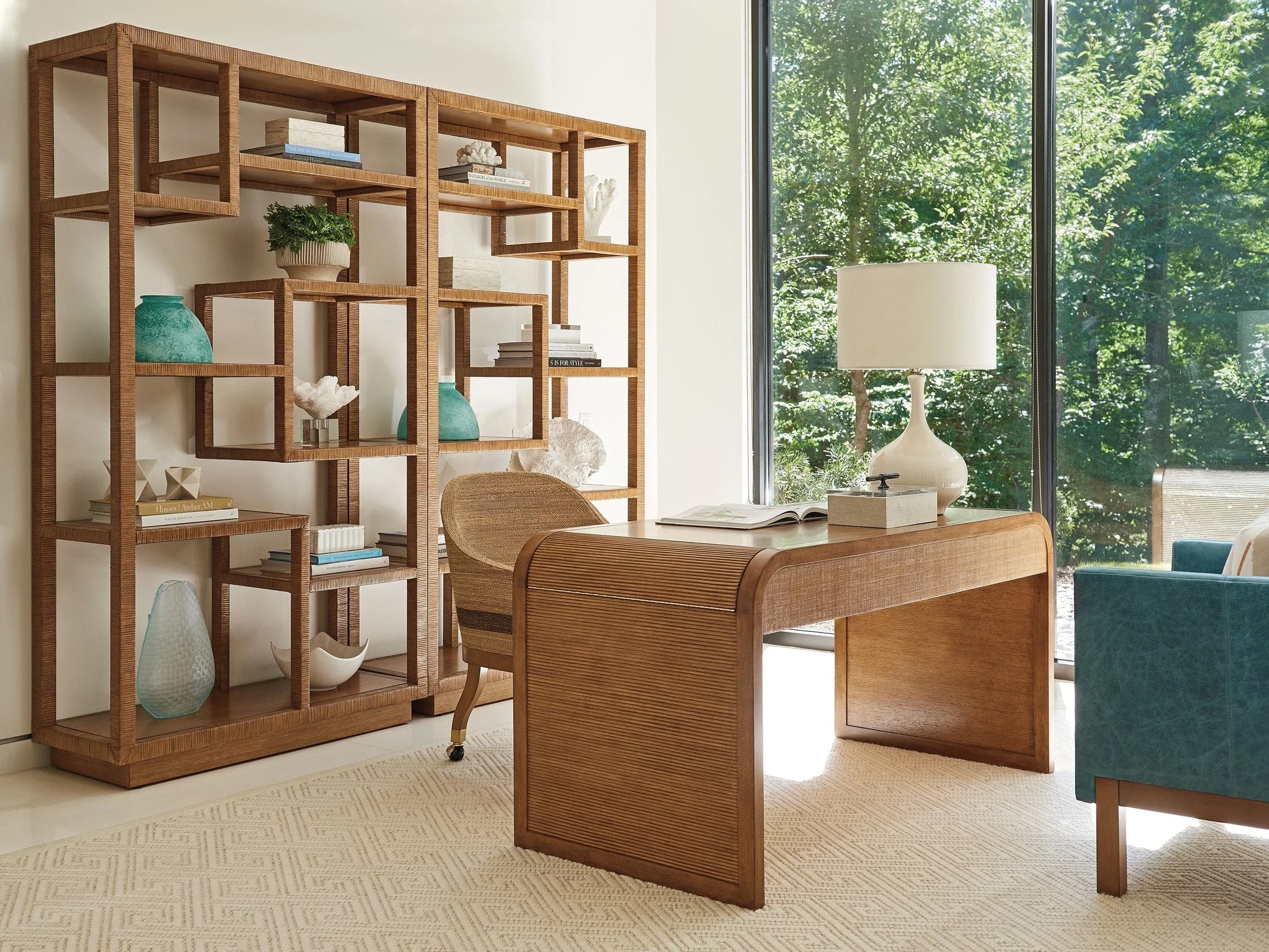 Tommy Bahama Home Palm Desert Montclair Writing Desk - Image 2