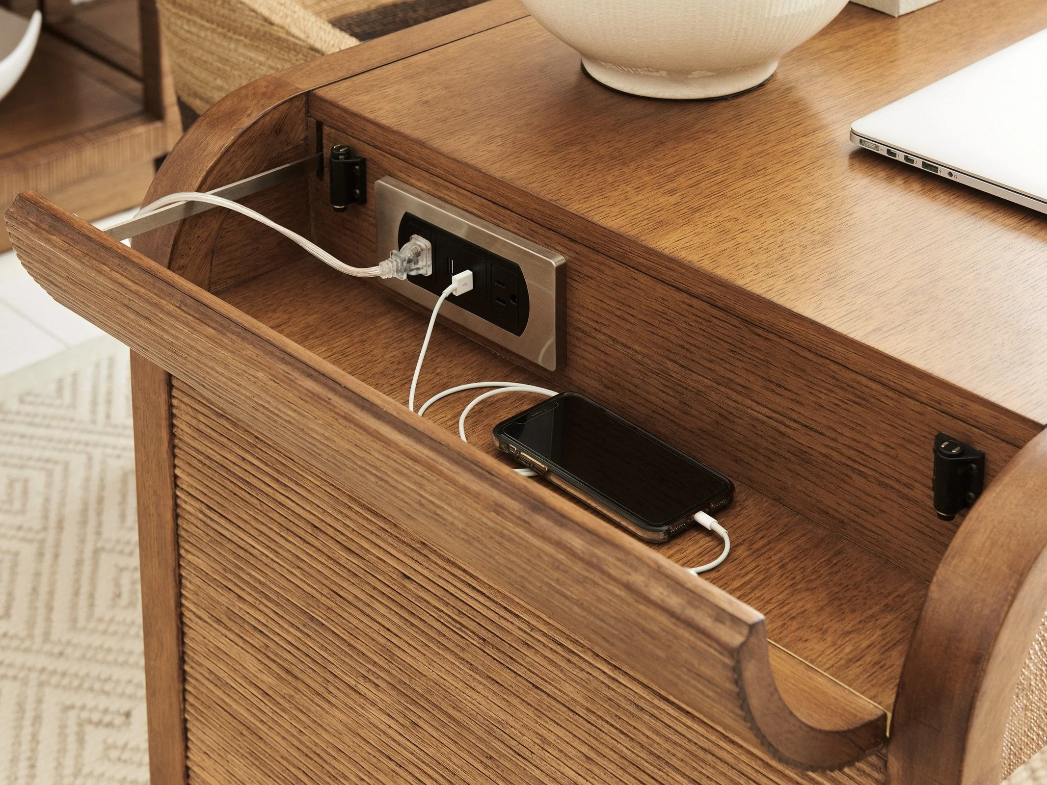 Tommy Bahama Home Palm Desert Montclair Writing Desk - Image 3