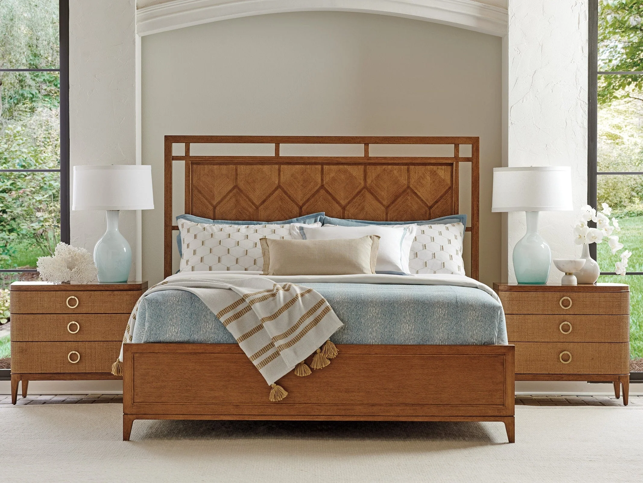 Tommy Bahama Home Palm Desert Rancho Mirage Panel Bed - Image 2
