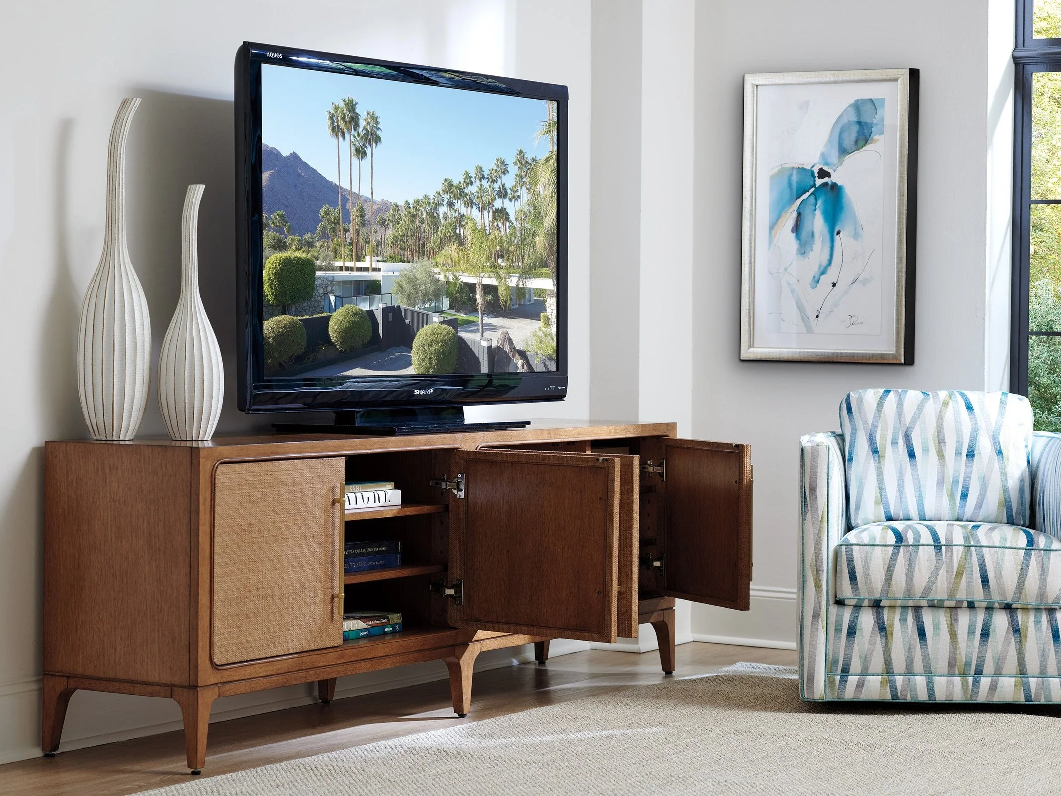 Tommy Bahama Home Palm Desert Sierra Madre Media Console - Image 3