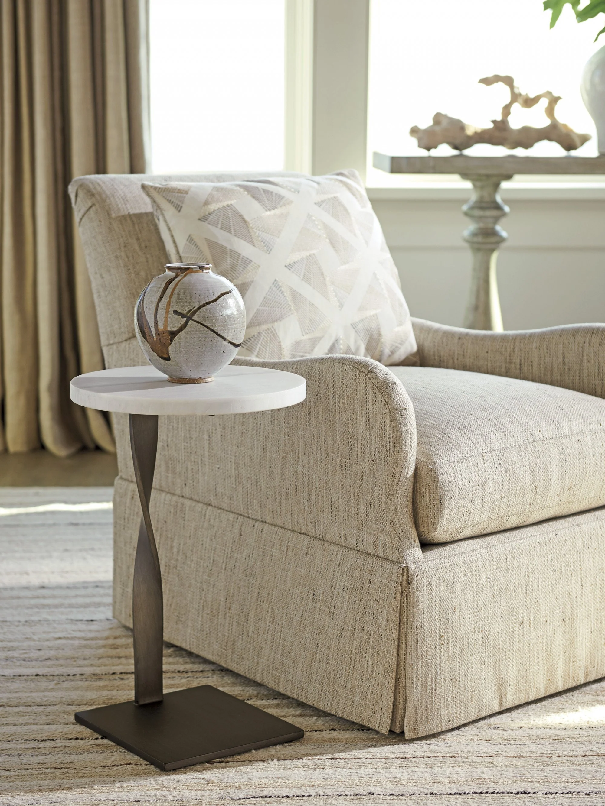 Tommy Bahama Home Ocean Breeze Rockville Round Martini Table - Image 2